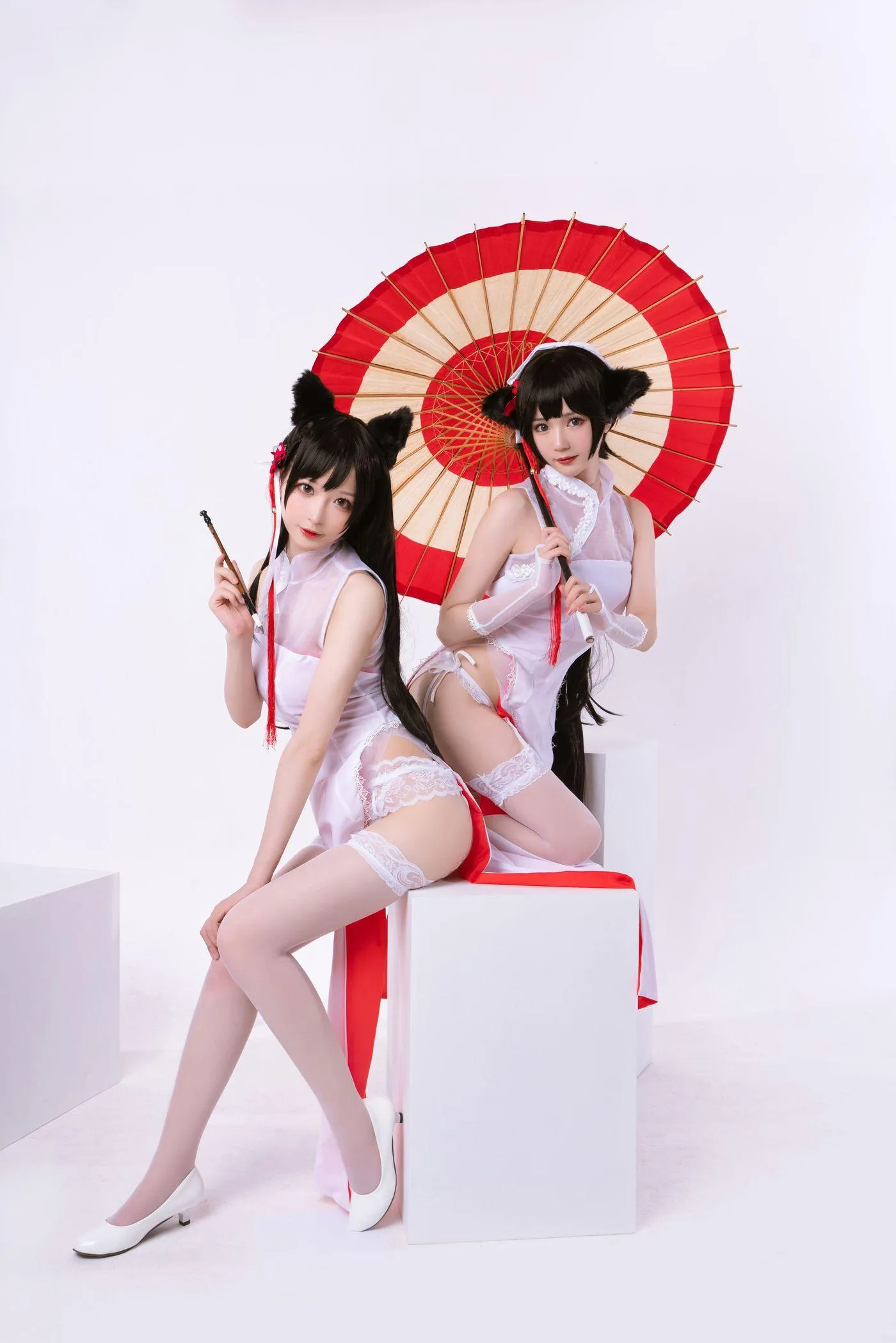 南宫 – NO.82 高雄爱宕旗袍 南宫牙妹双人 [25P]插图3