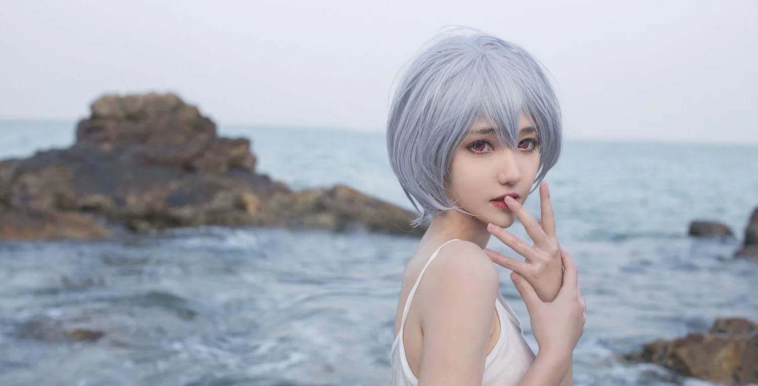 南桃Momoko NO.002 绫波丽白裙 [25P]插图6