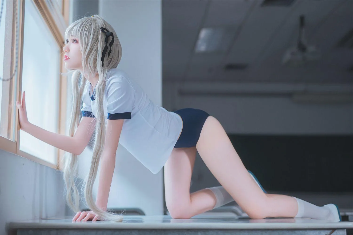 南桃Momoko NO.003 春日野穹体操服 [28P]插图1