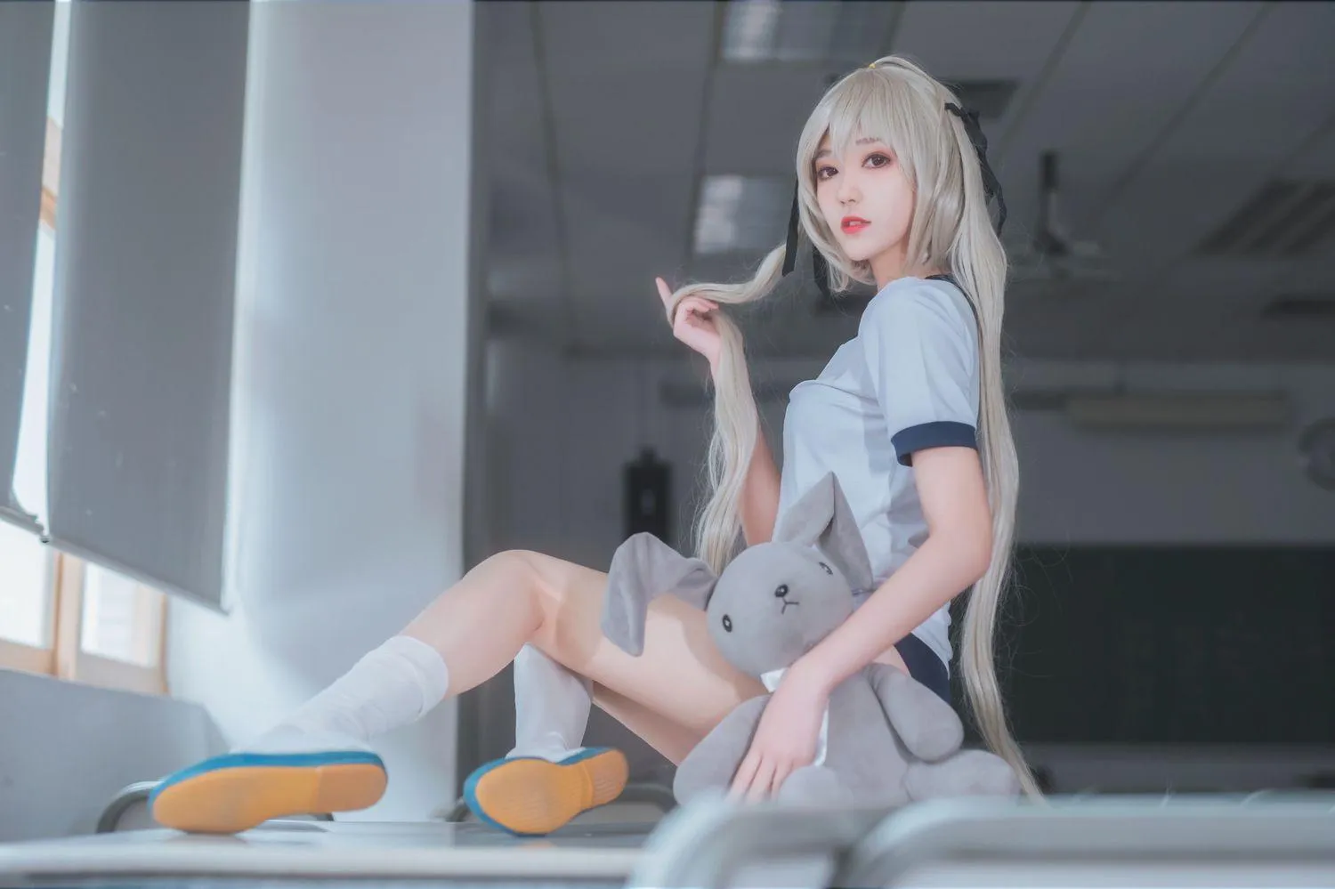 南桃Momoko NO.003 春日野穹体操服 [28P]插图3