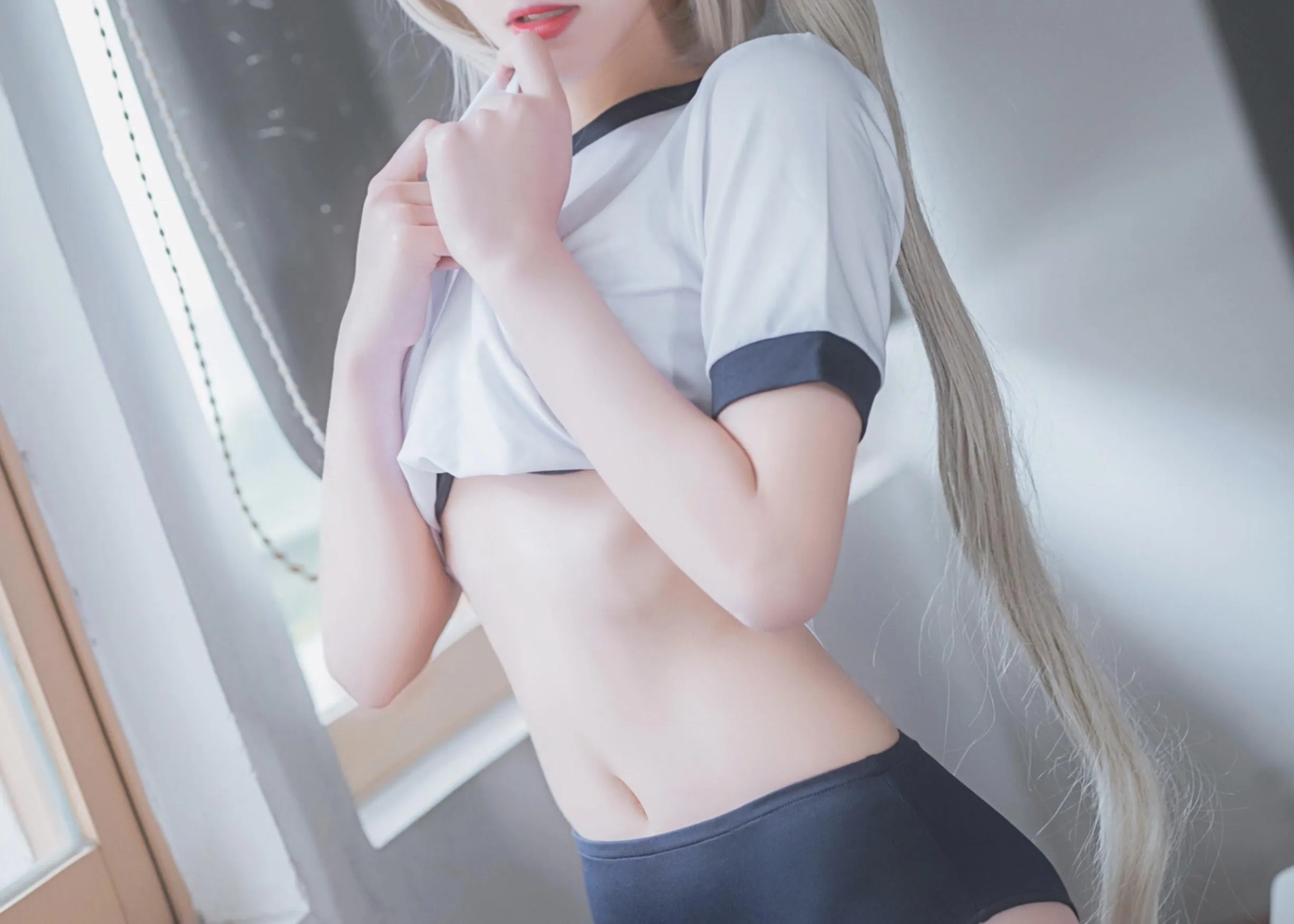 南桃Momoko NO.003 春日野穹体操服 [28P]插图6