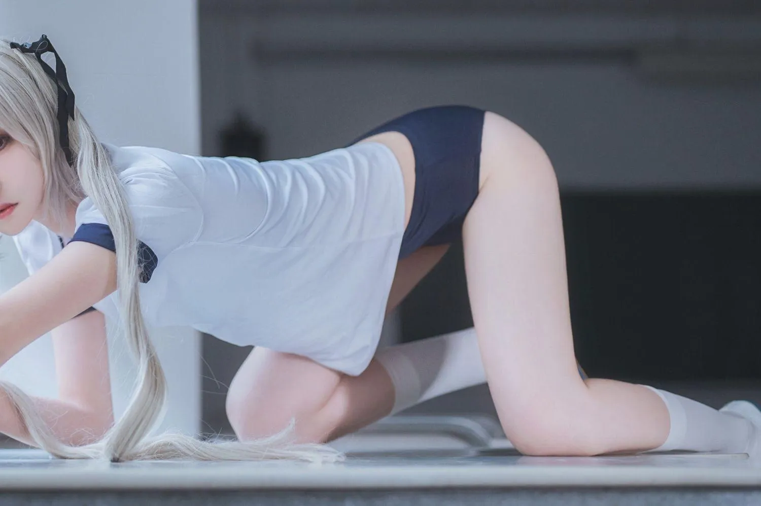 南桃Momoko NO.003 春日野穹体操服 [28P]插图2
