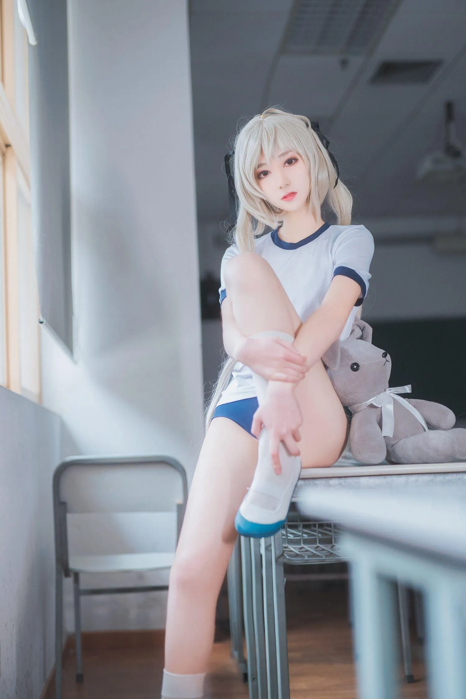 南桃Momoko NO.003 春日野穹体操服 [28P]插图7