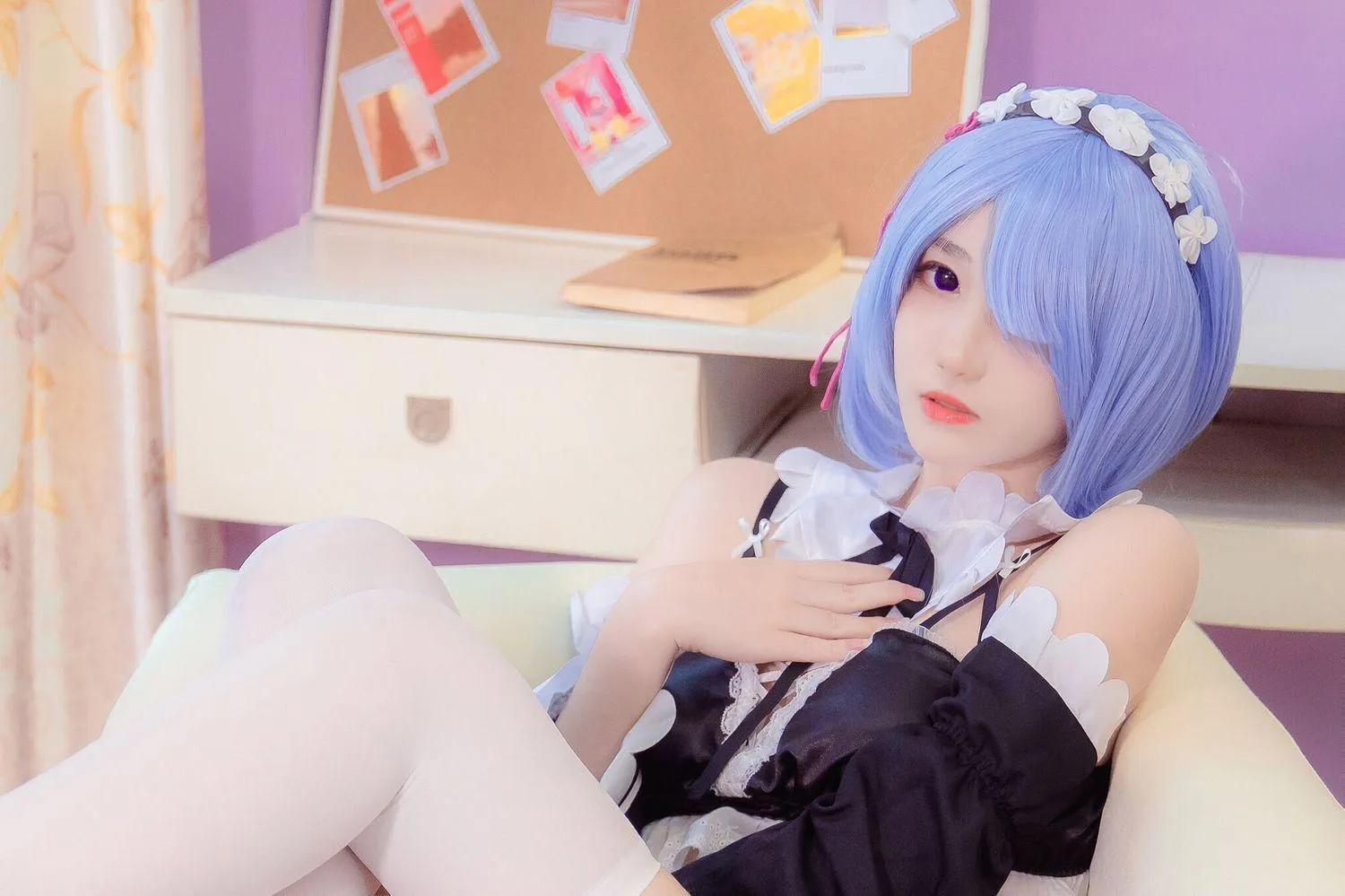 南桃Momoko NO.028 蕾姆内衣 [16P]插图2