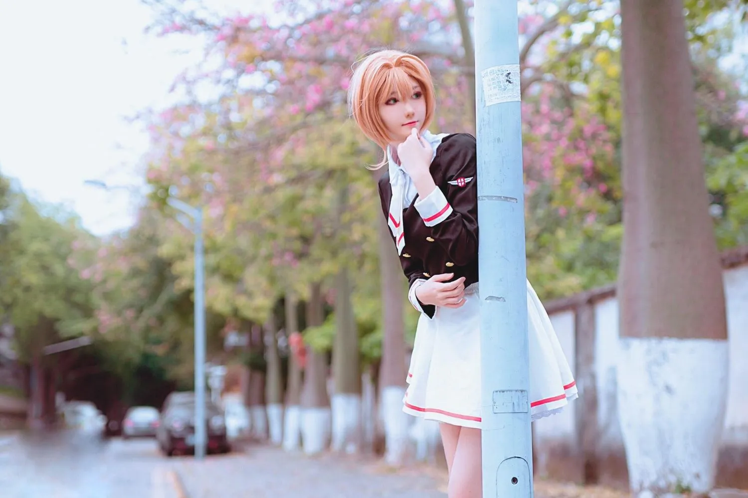 南桃Momoko NO.036 木之本樱制服 [9P]插图6