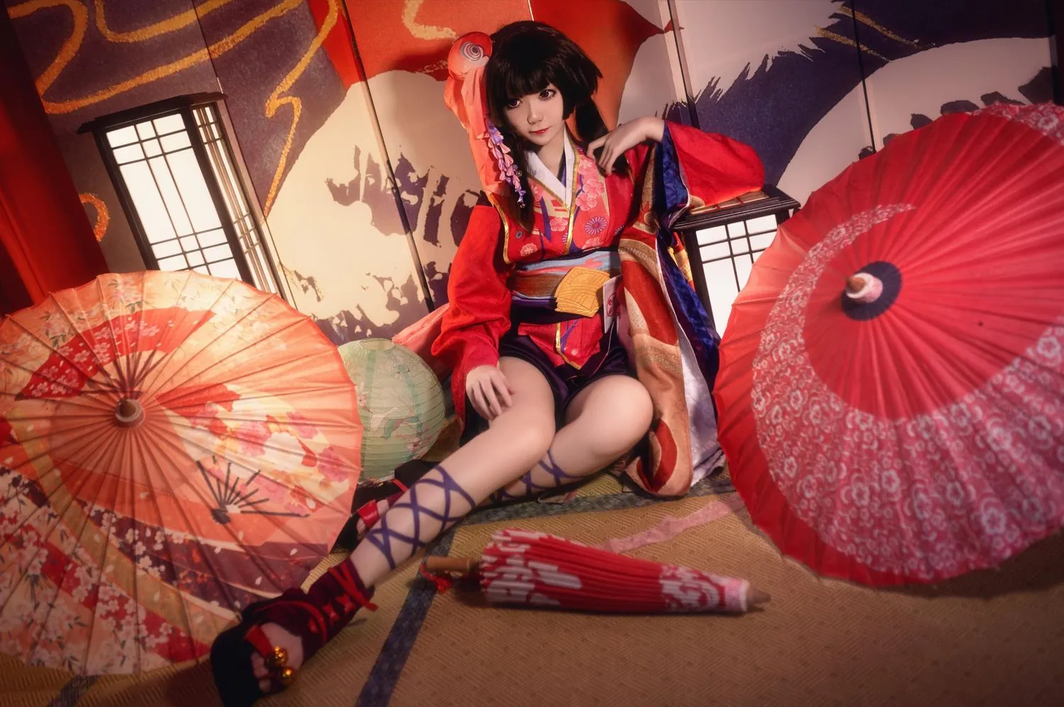 南桃Momoko NO.043 神乐和服 [13P]插图9