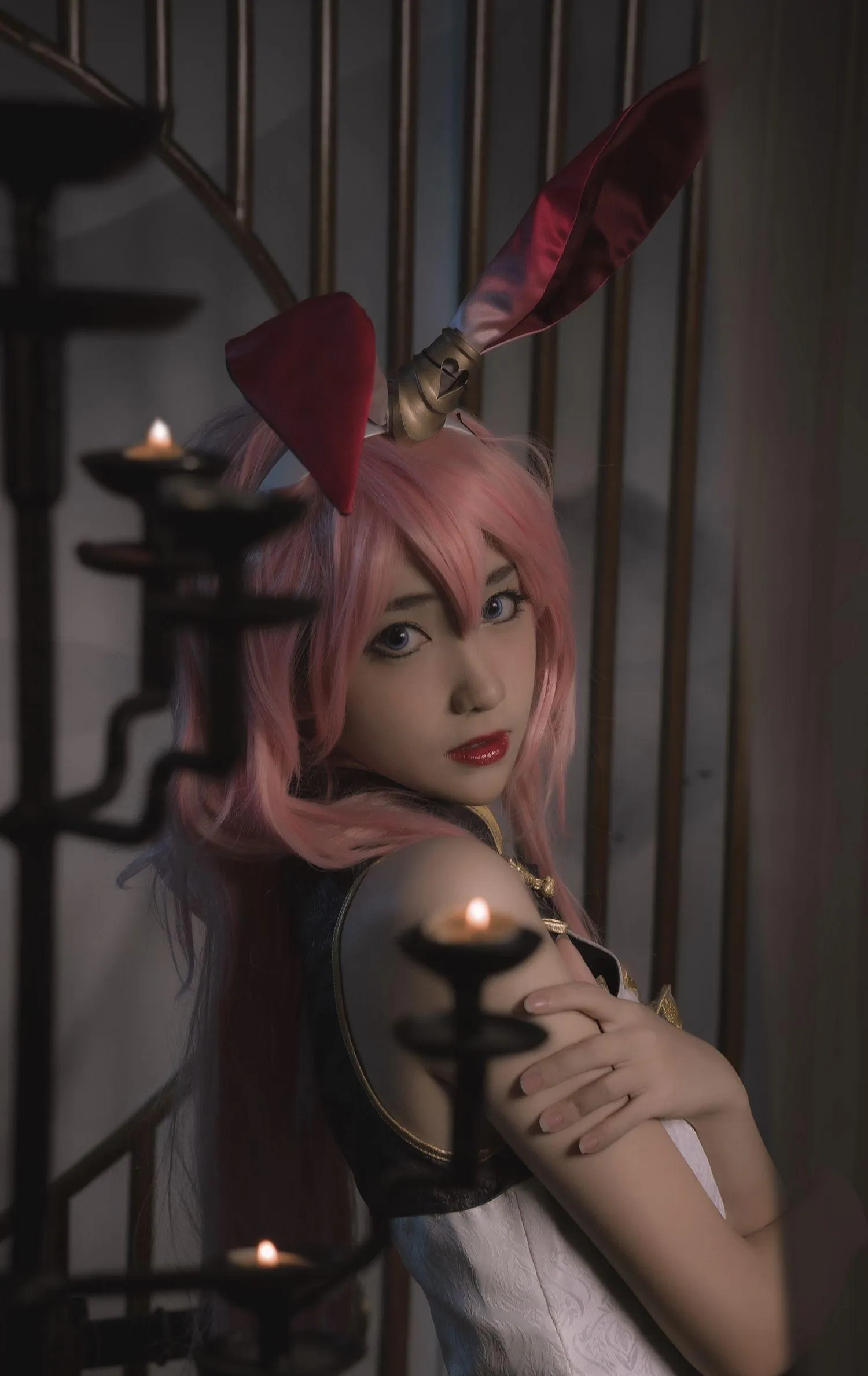 南桃Momoko NO.050 八重樱旗袍 [17P]插图7