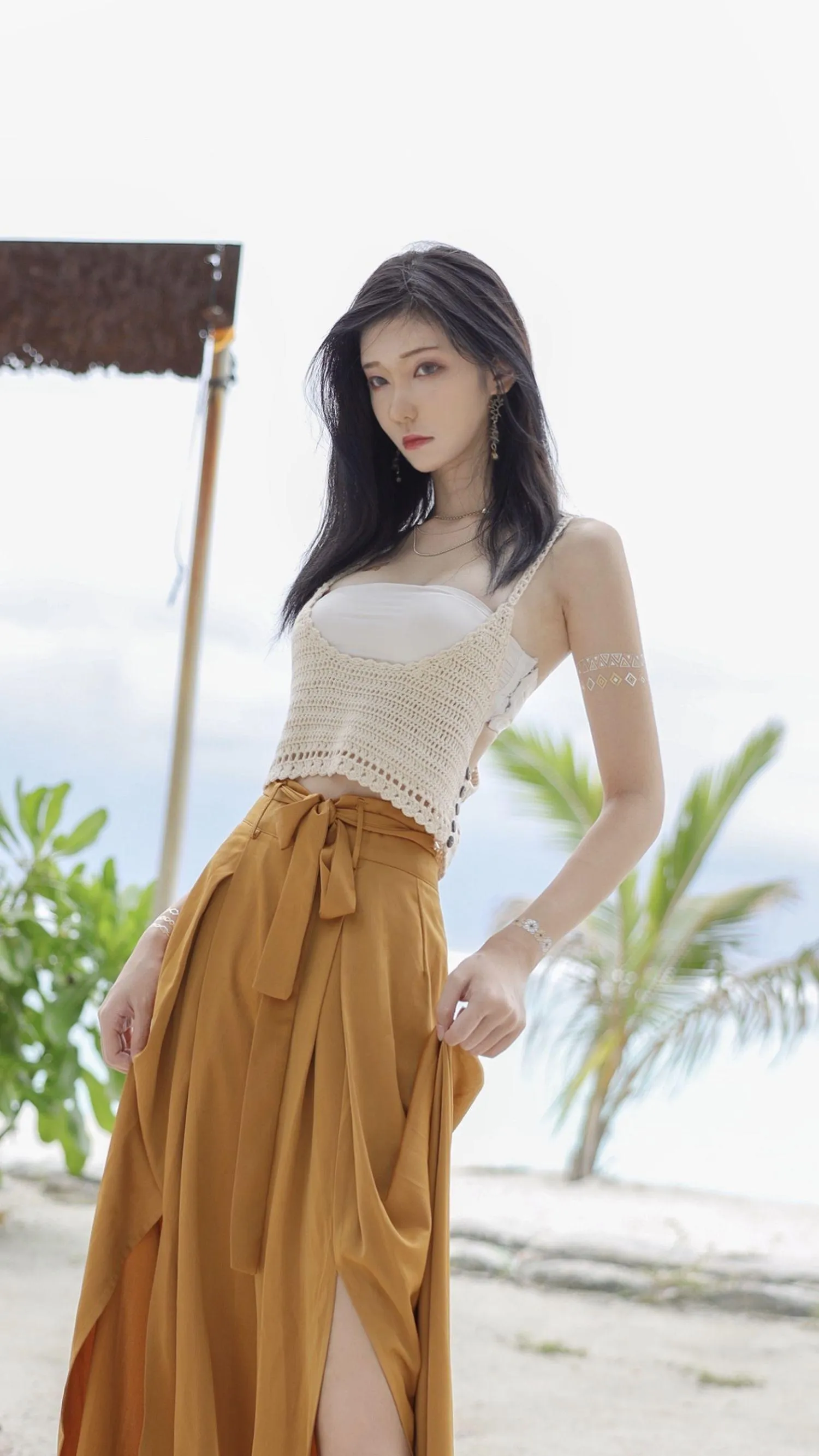 南桃Momoko NO.055 黄裤 [10P]插图9