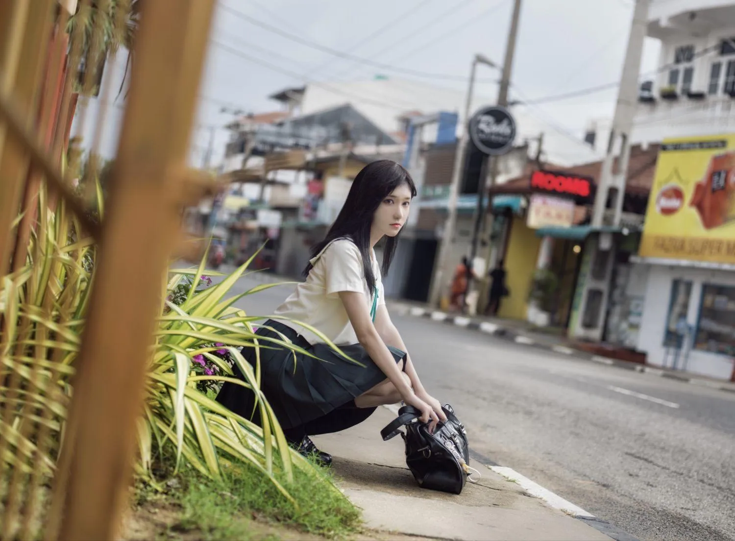 南桃Momoko NO.058 绿jk [14P]插图7