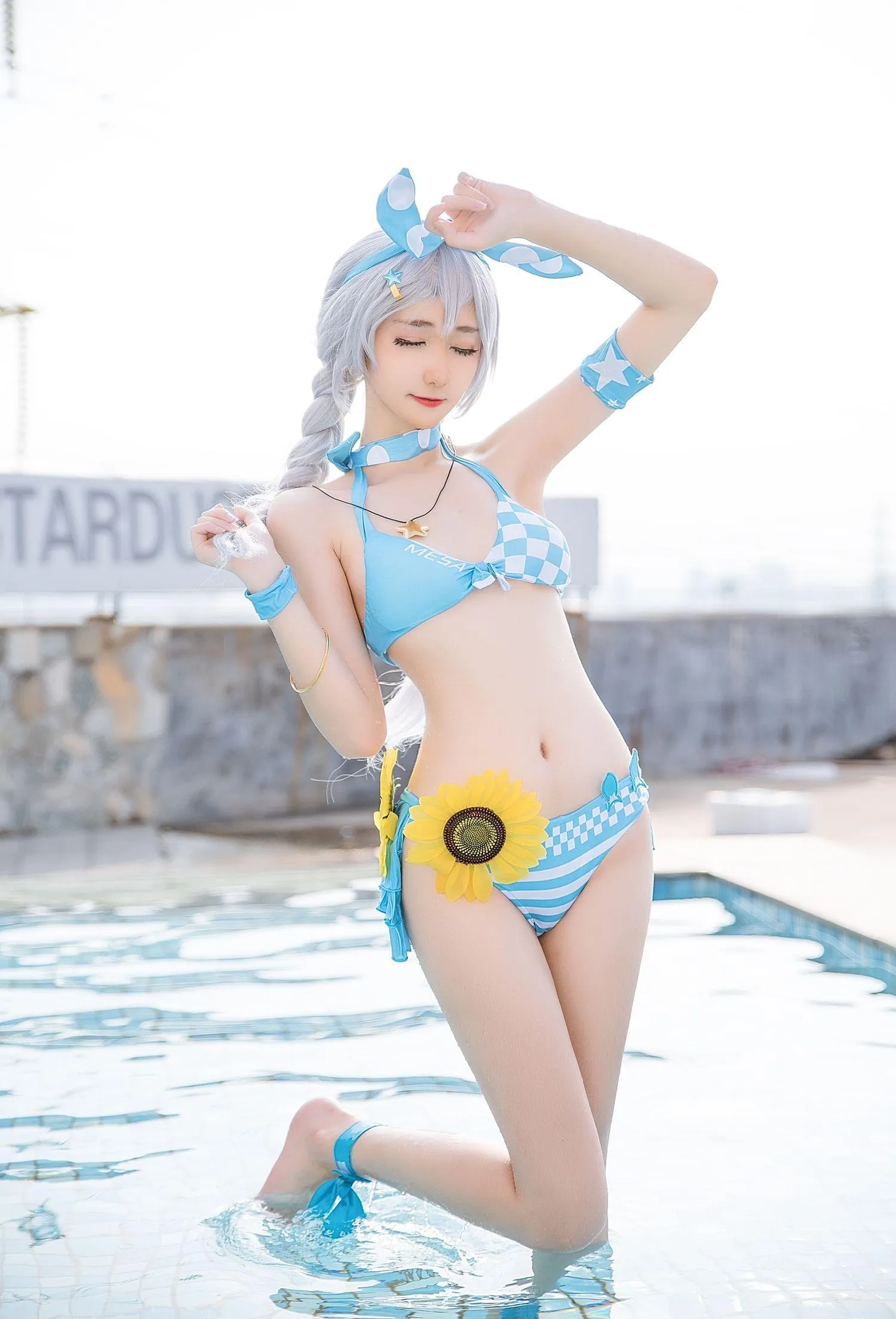 南桃Momoko NO.061 琪亚娜泳装 福利向 [15P]插图5