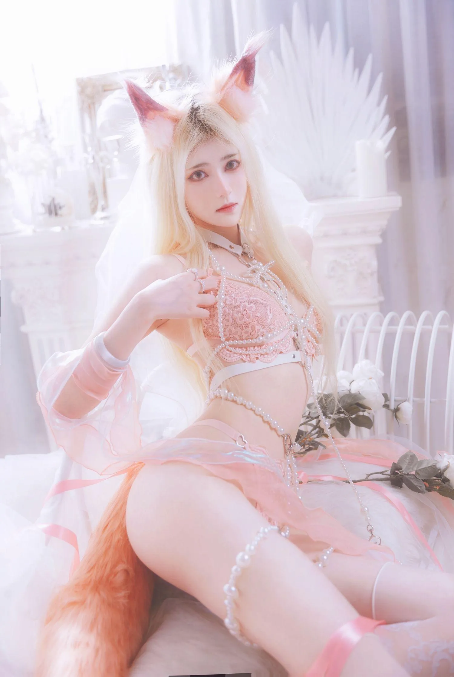南桃Momoko NO.082 狐狸与蔷薇 [34P]插图7
