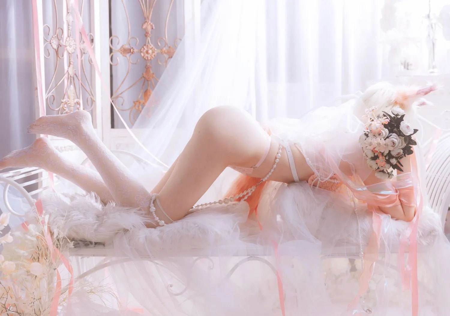 南桃Momoko NO.082 狐狸与蔷薇 [34P]插图6