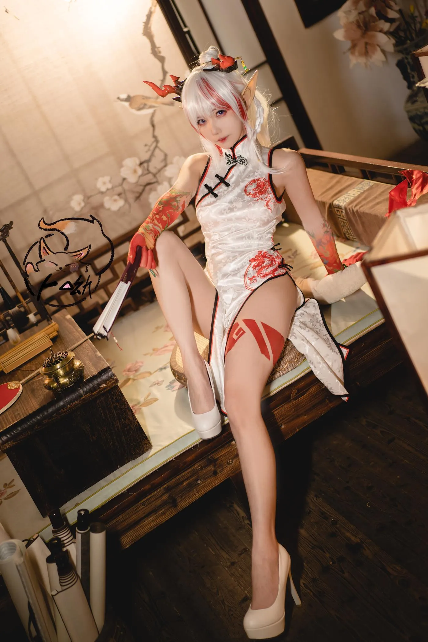 卜呦 – NO.04 年旗袍·乐逍遥 [15P]插图7