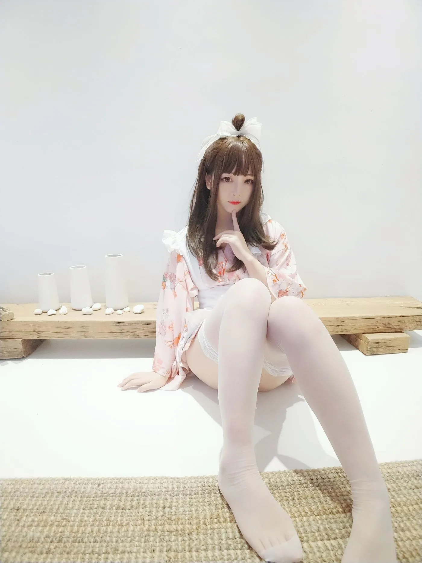 古川kagura – NO.30 浴衣女仆 [13P]插图1