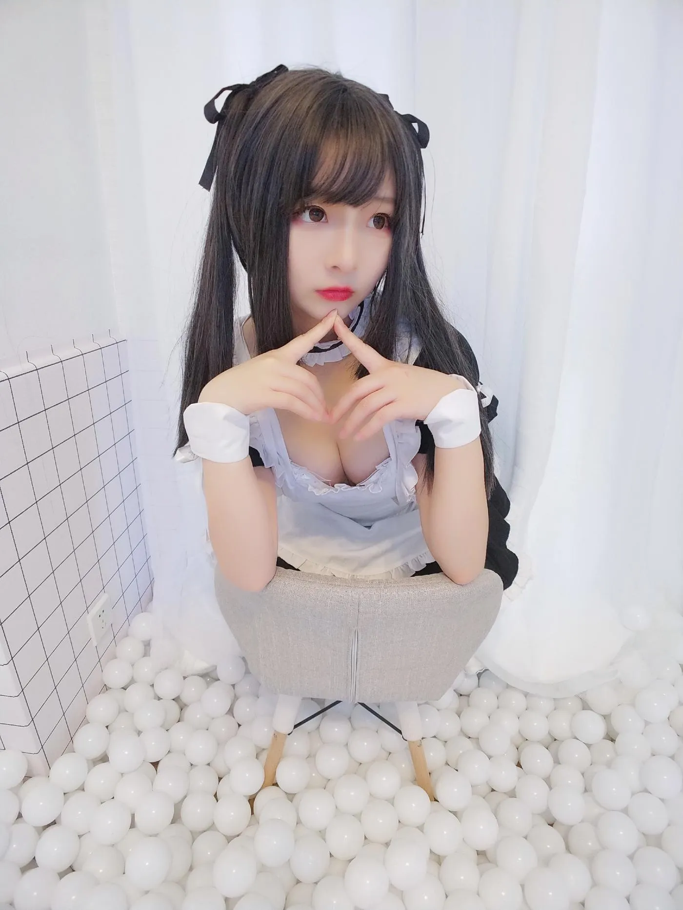 古川kagura – NO.32 穹妹女仆 [27P]插图1
