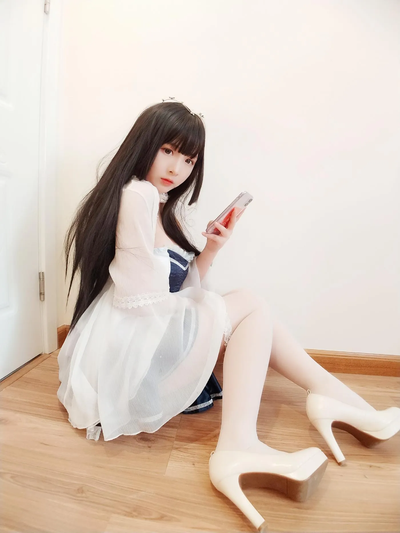 古川kagura – NO.35 白丝 [44P]插图2