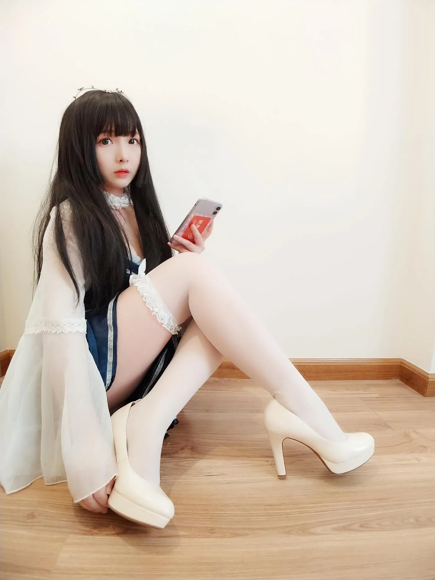 古川kagura – NO.35 白丝 [44P]插图