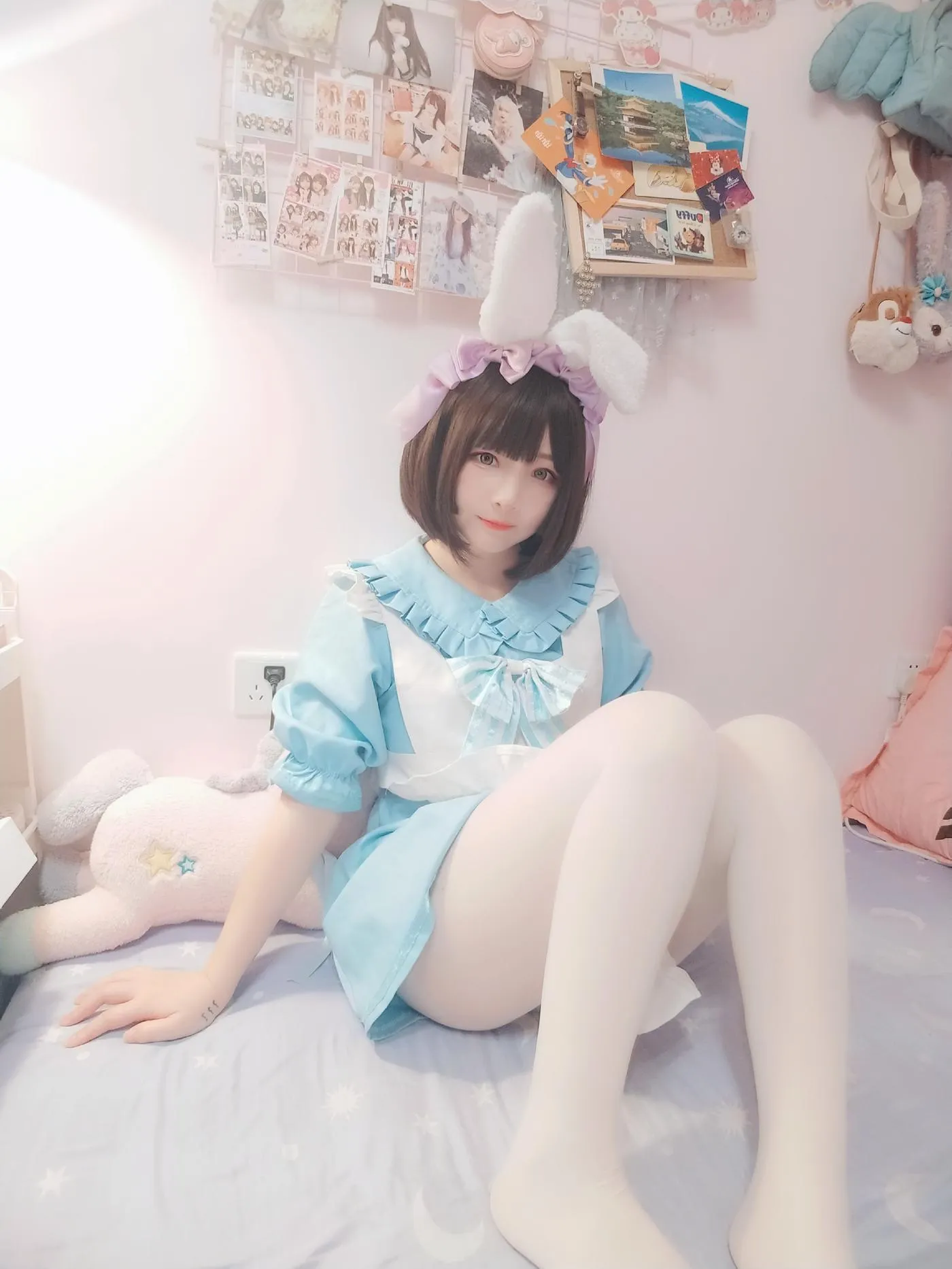 古川kagura – NO.36 白丝女仆 [49P]插图5
