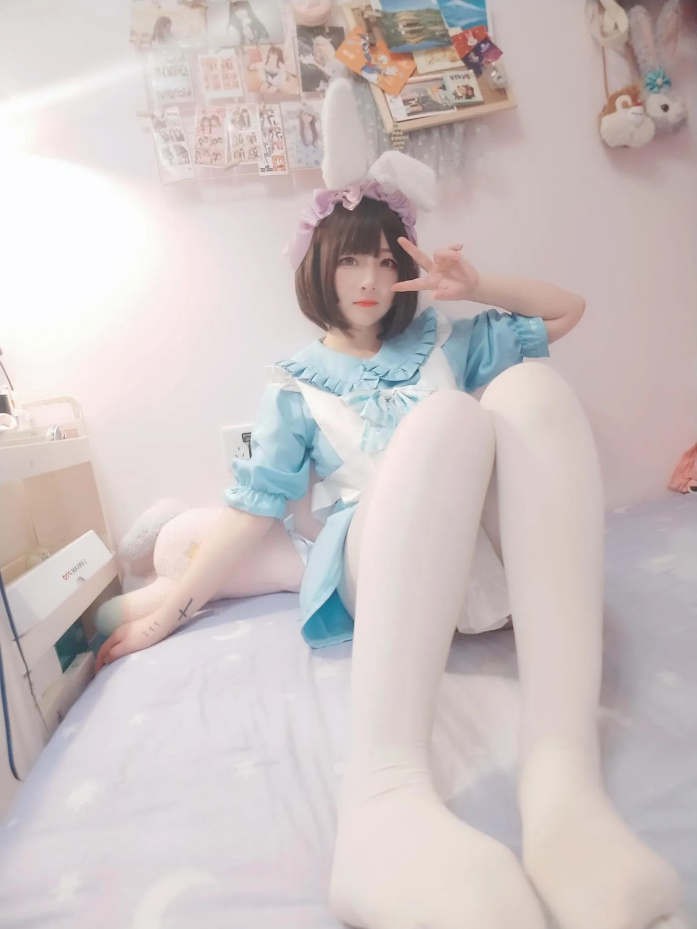 古川kagura – NO.36 白丝女仆 [49P]插图6
