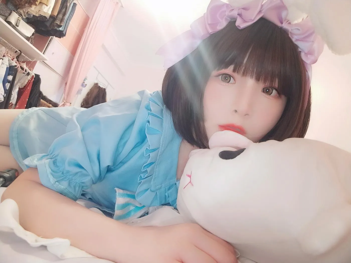 古川kagura – NO.36 白丝女仆 [49P]插图5