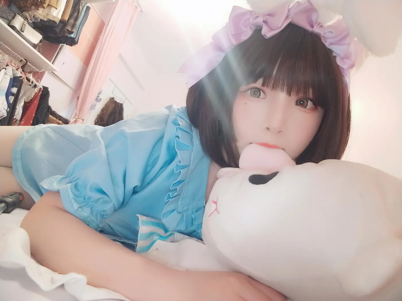 古川kagura – NO.36 白丝女仆 [49P]插图6