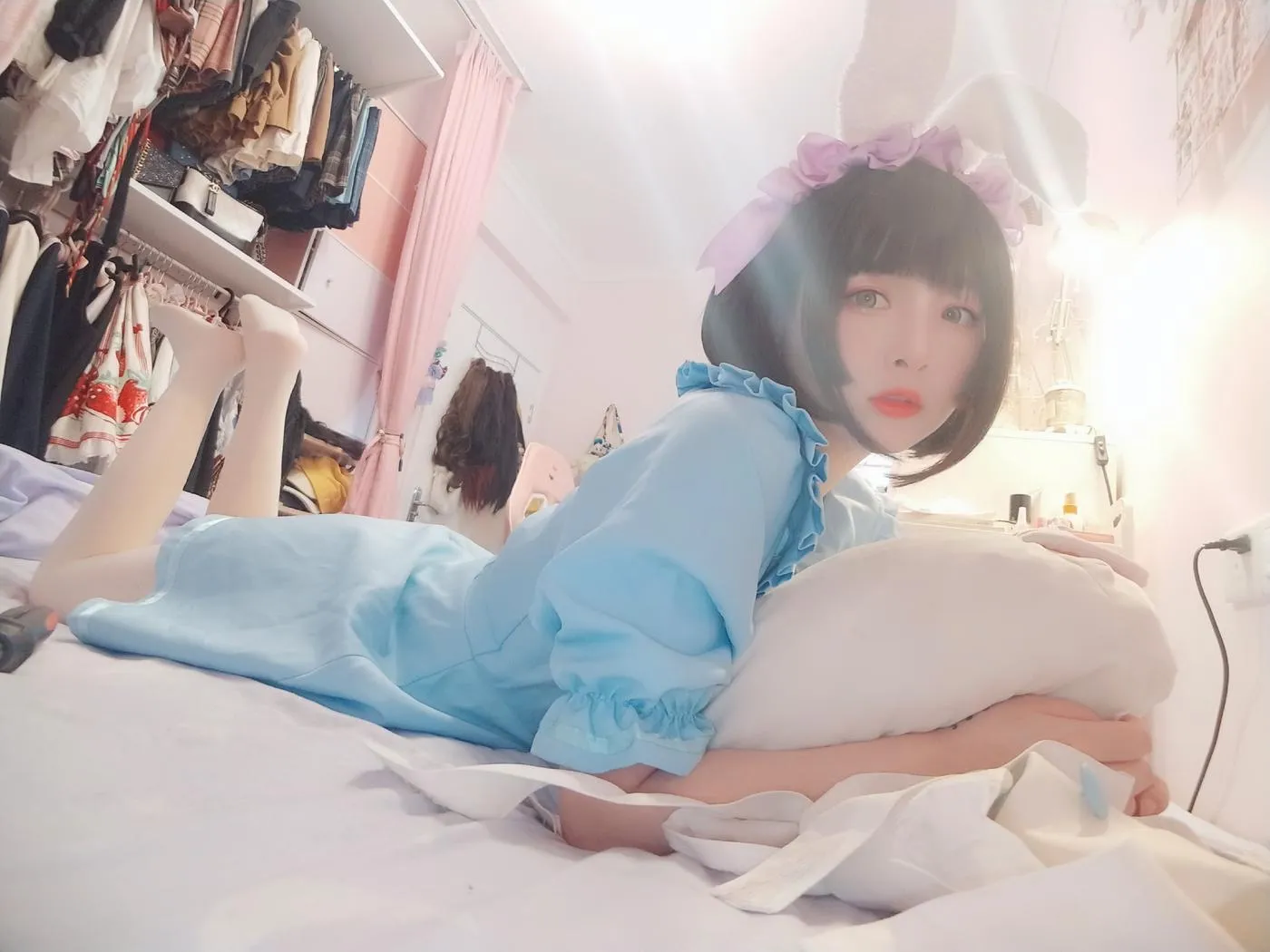 古川kagura – NO.36 白丝女仆 [49P]插图9