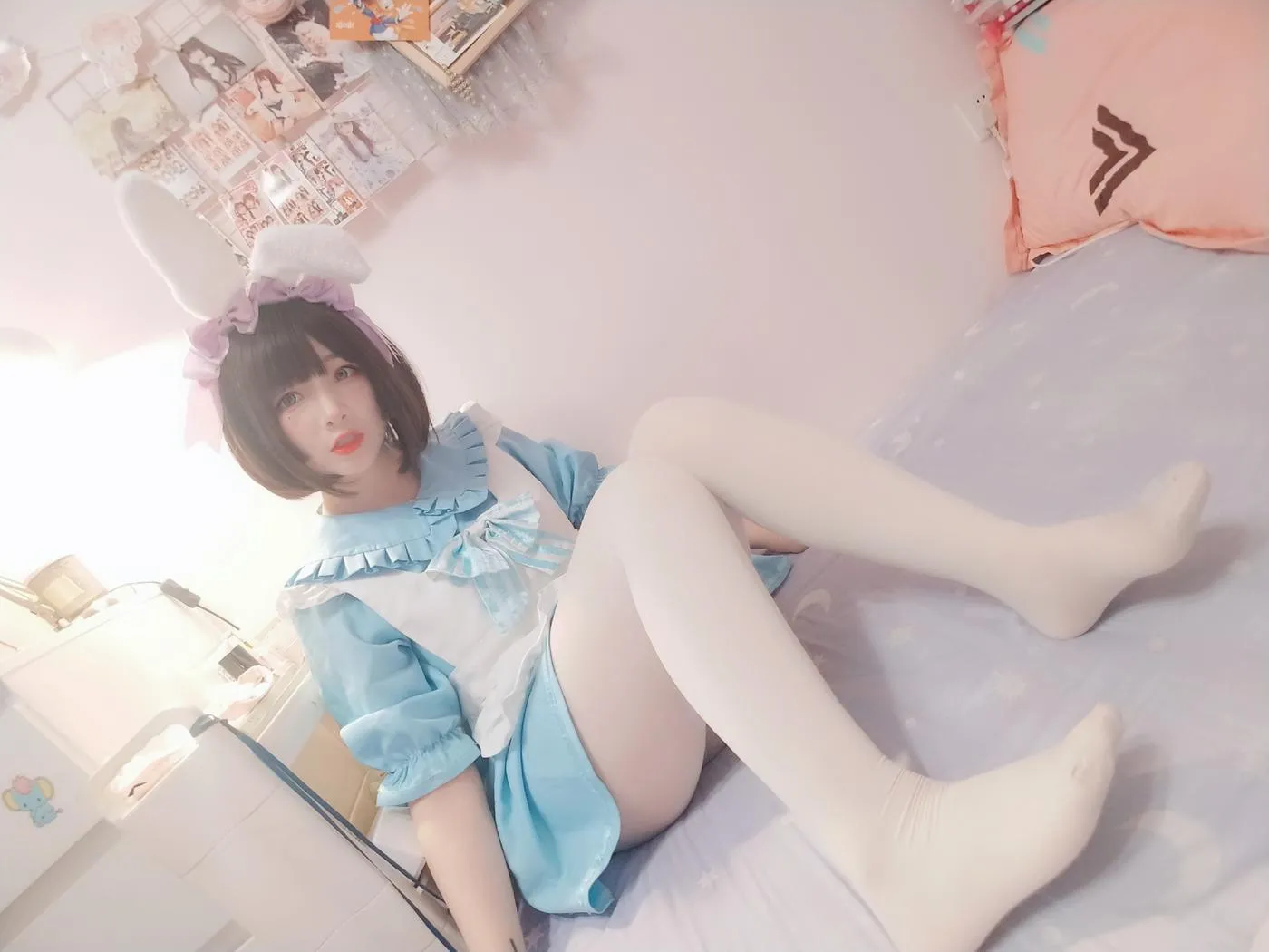 古川kagura – NO.36 白丝女仆 [49P]插图8