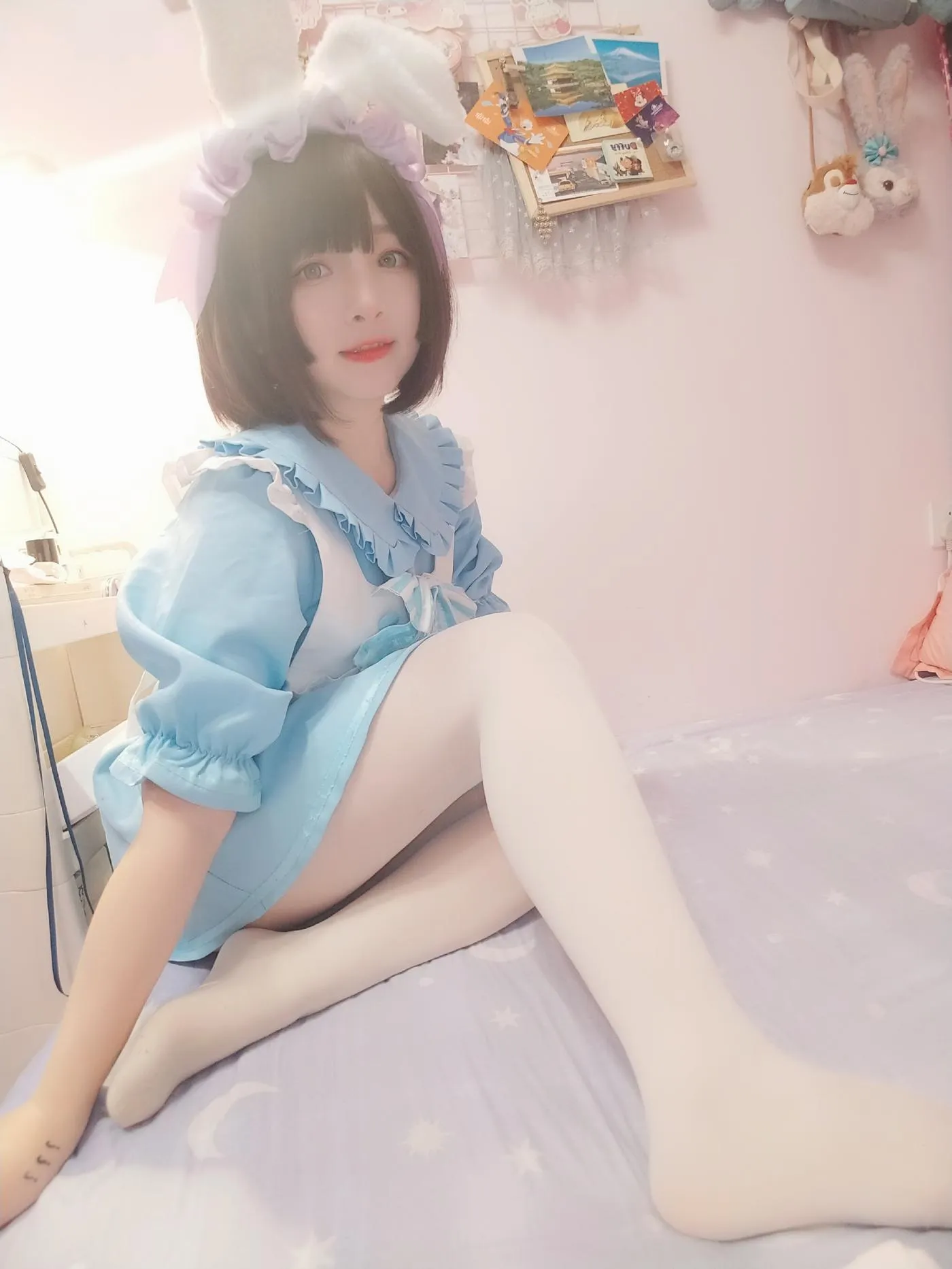 古川kagura – NO.36 白丝女仆 [49P]插图9