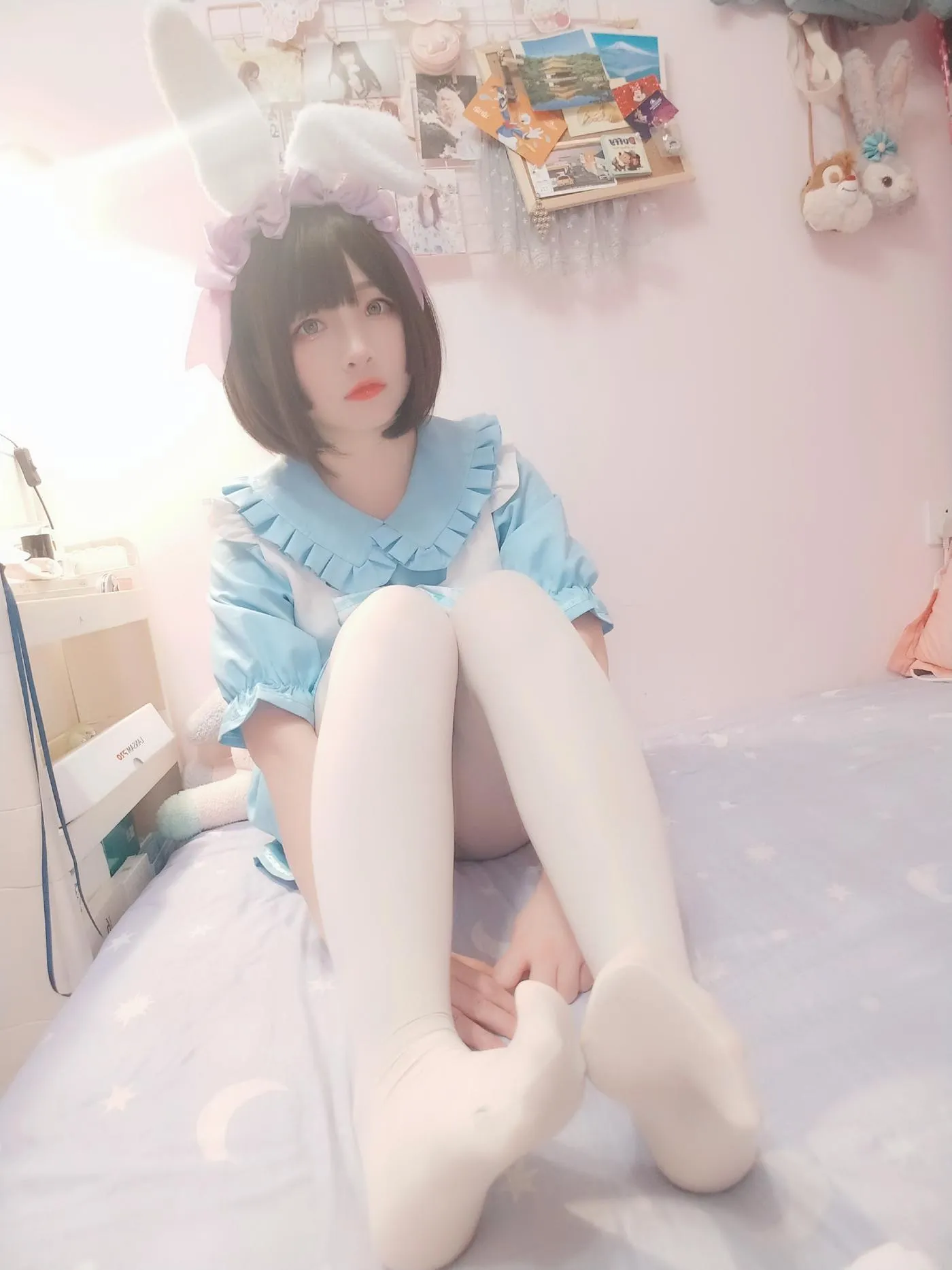古川kagura – NO.36 白丝女仆 [49P]插图9