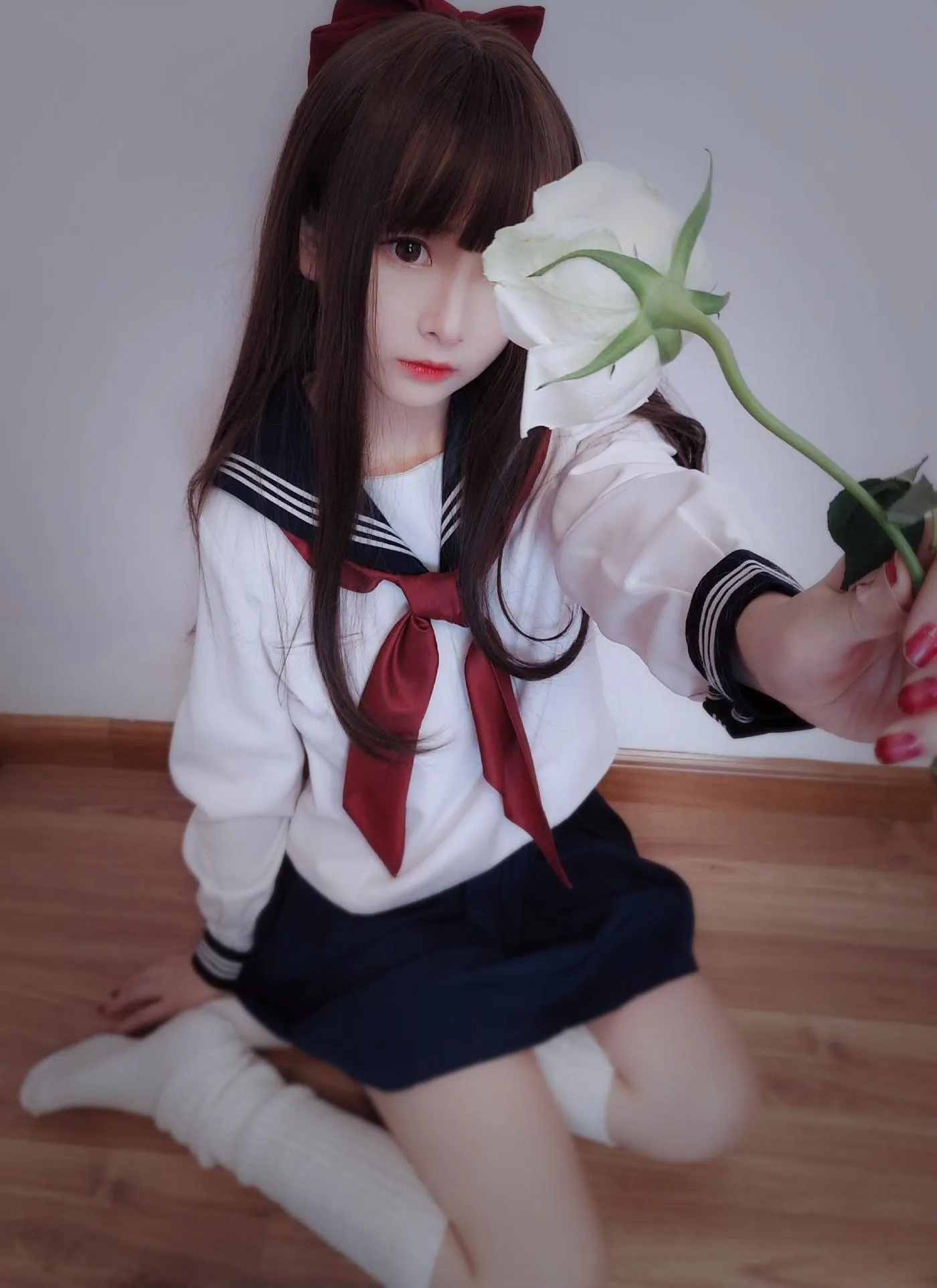 古川kagura – NO.39 黑白JK [31P]插图7