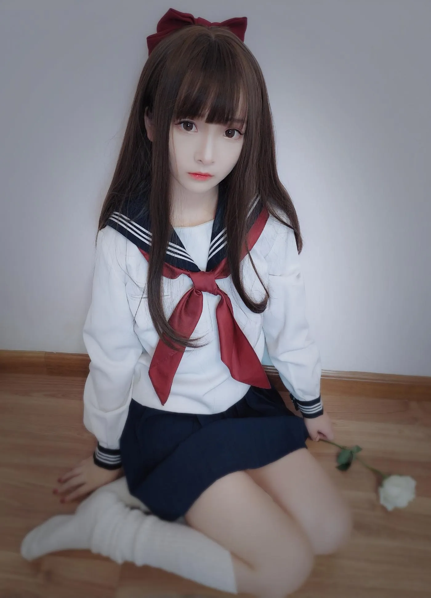 古川kagura – NO.39 黑白JK [31P]插图8