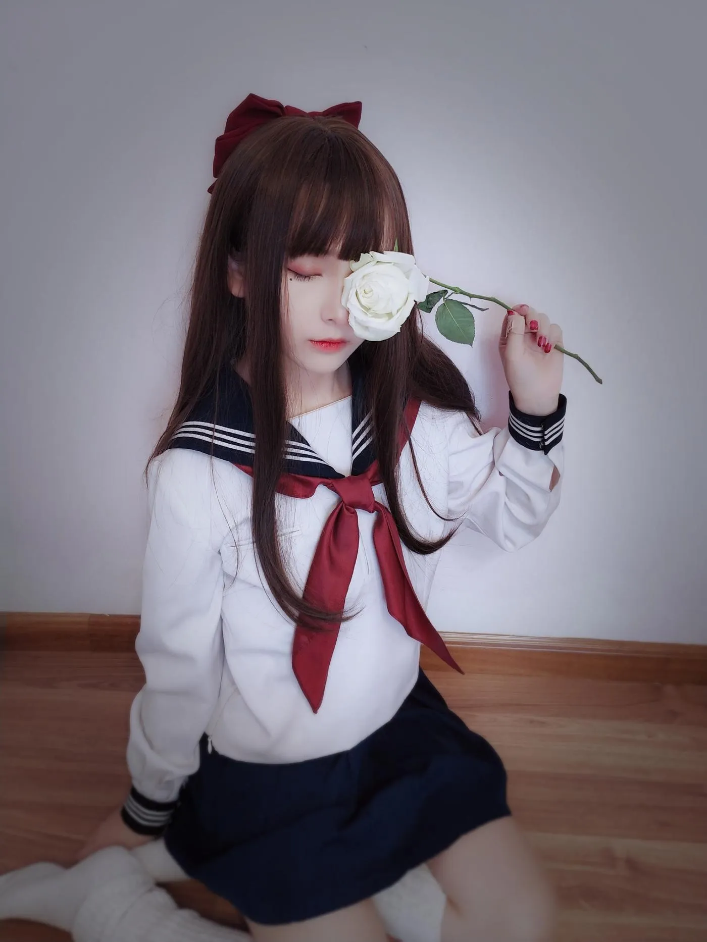 古川kagura – NO.39 黑白JK [31P]插图9