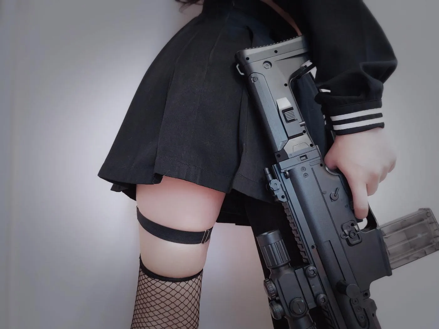 古川kagura – NO.39 黑白JK [31P]插图6