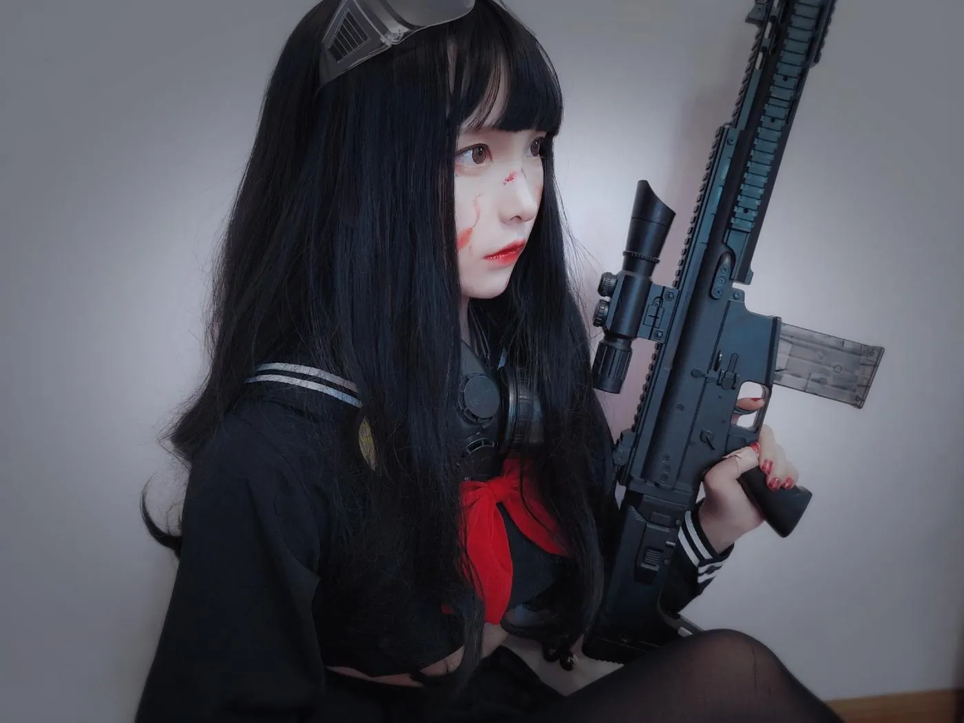 古川kagura – NO.39 黑白JK [31P]插图8