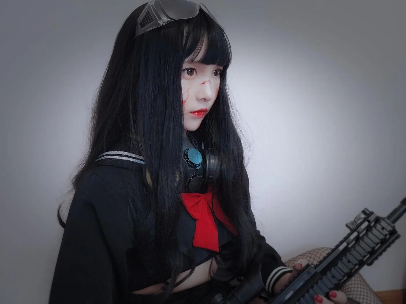 古川kagura – NO.39 黑白JK [31P]插图9
