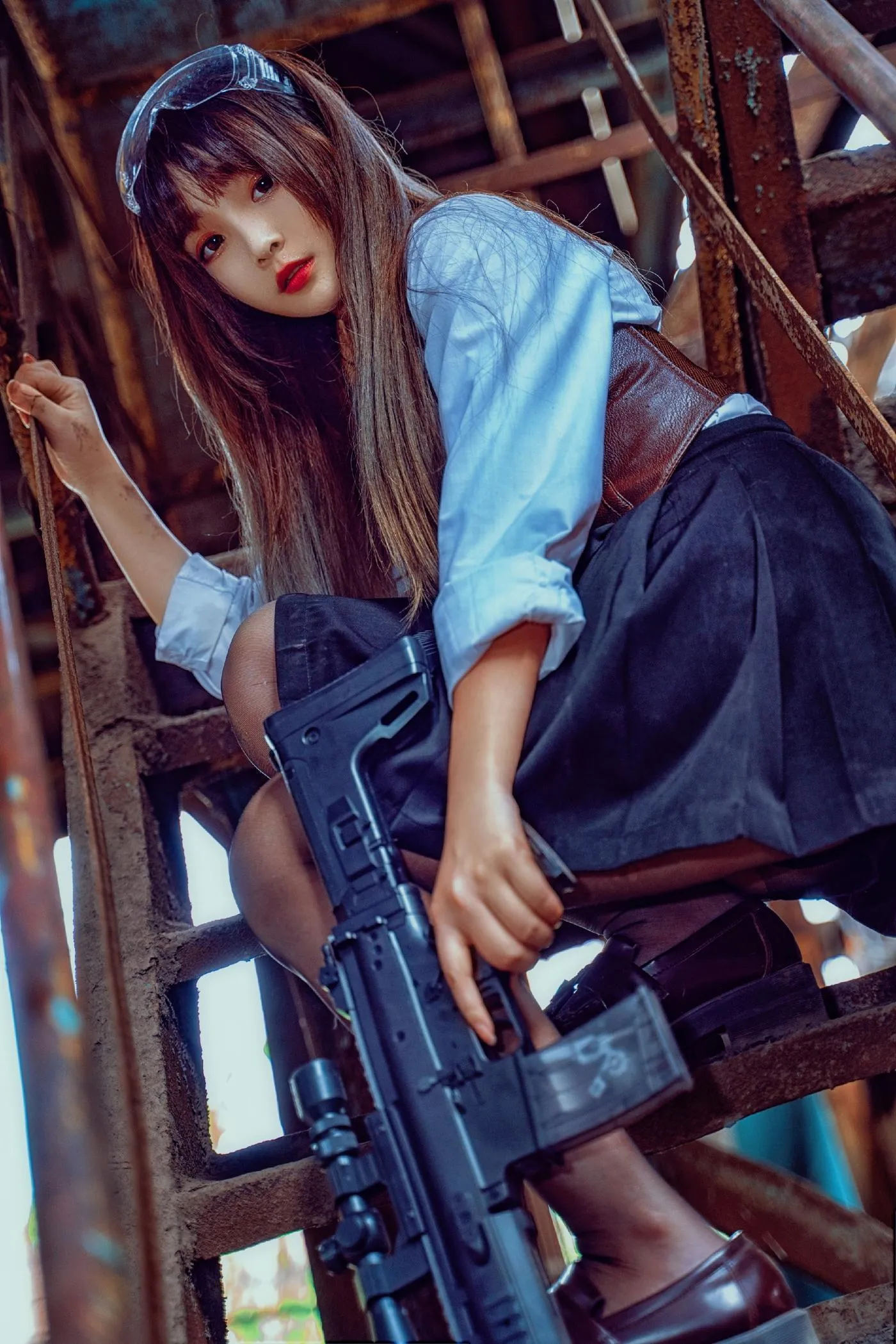 古川kagura – NO.40 武装JK [29P]插图6