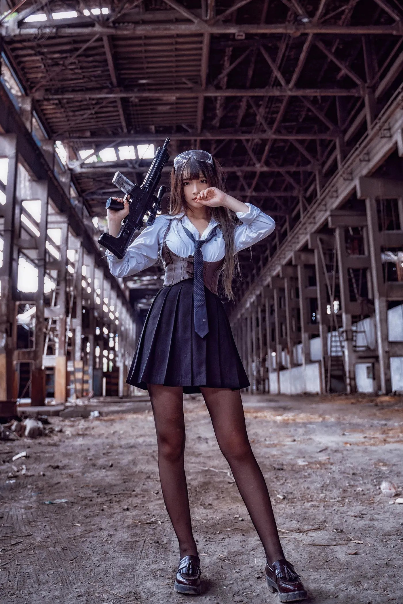 古川kagura – NO.40 武装JK [29P]插图8