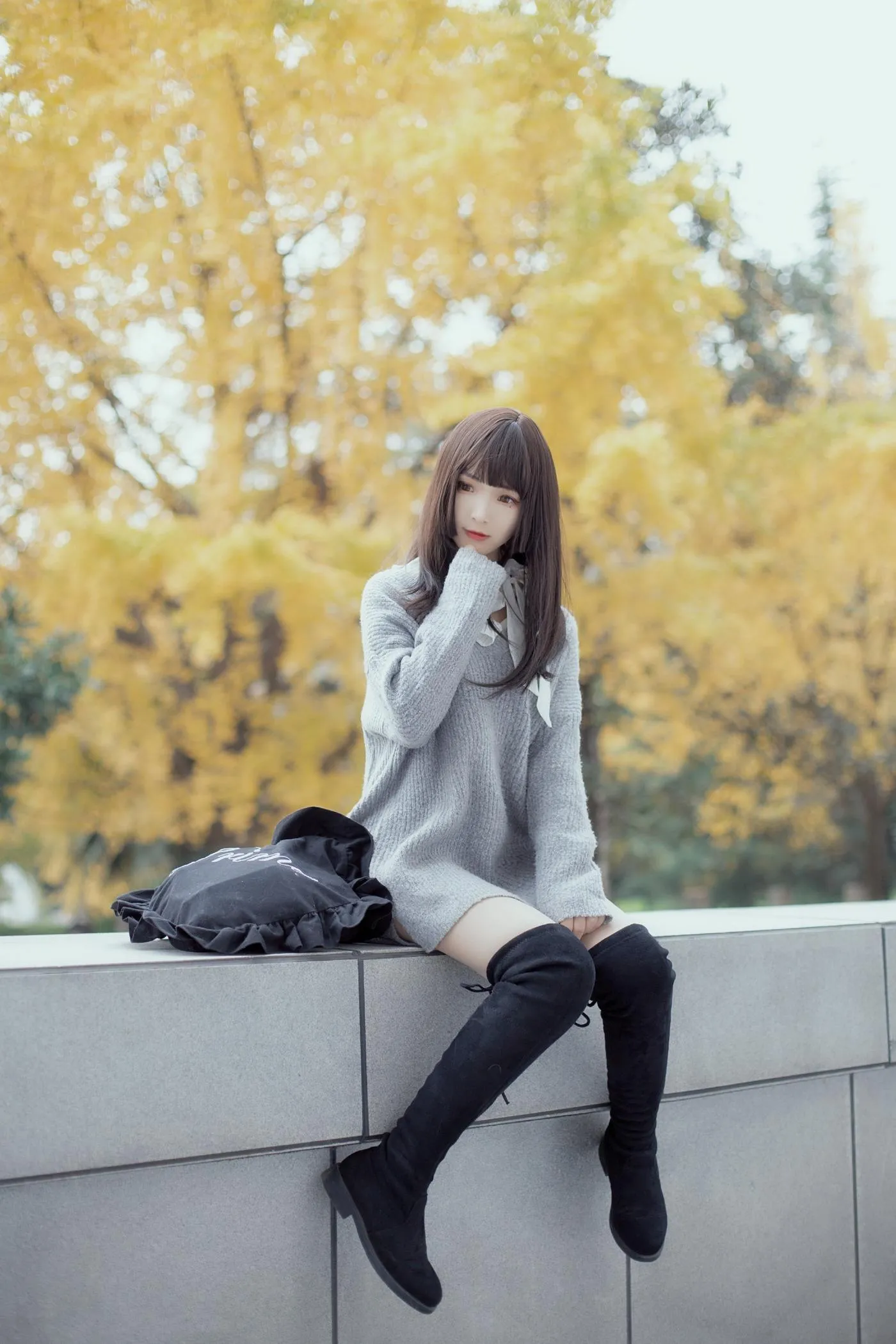 古川kagura – NO.41 银杏树下 [21P]插图6