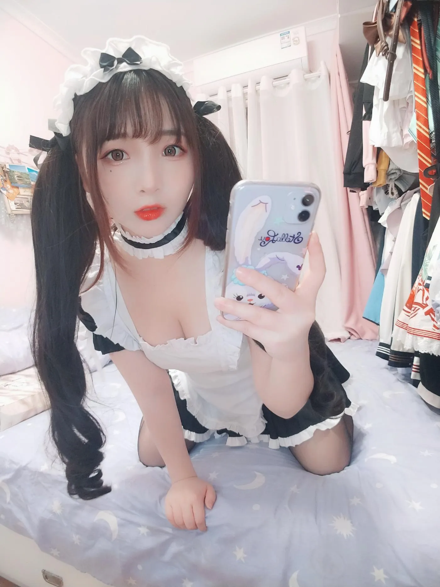 古川kagura – NO.43 黑丝女仆 [49P]插图3