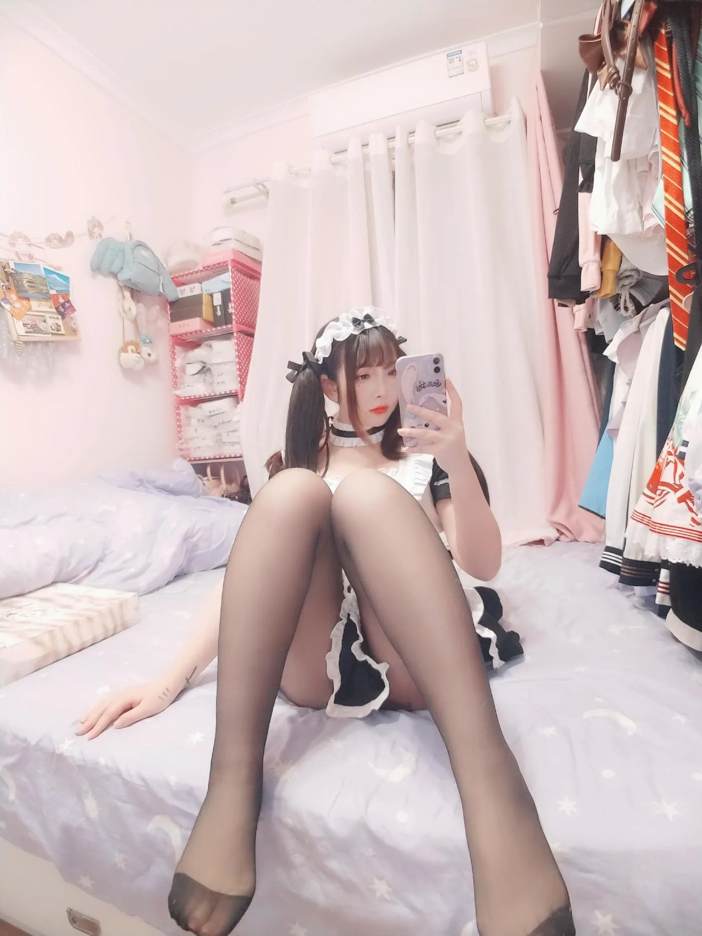 古川kagura – NO.43 黑丝女仆 [49P]插图6