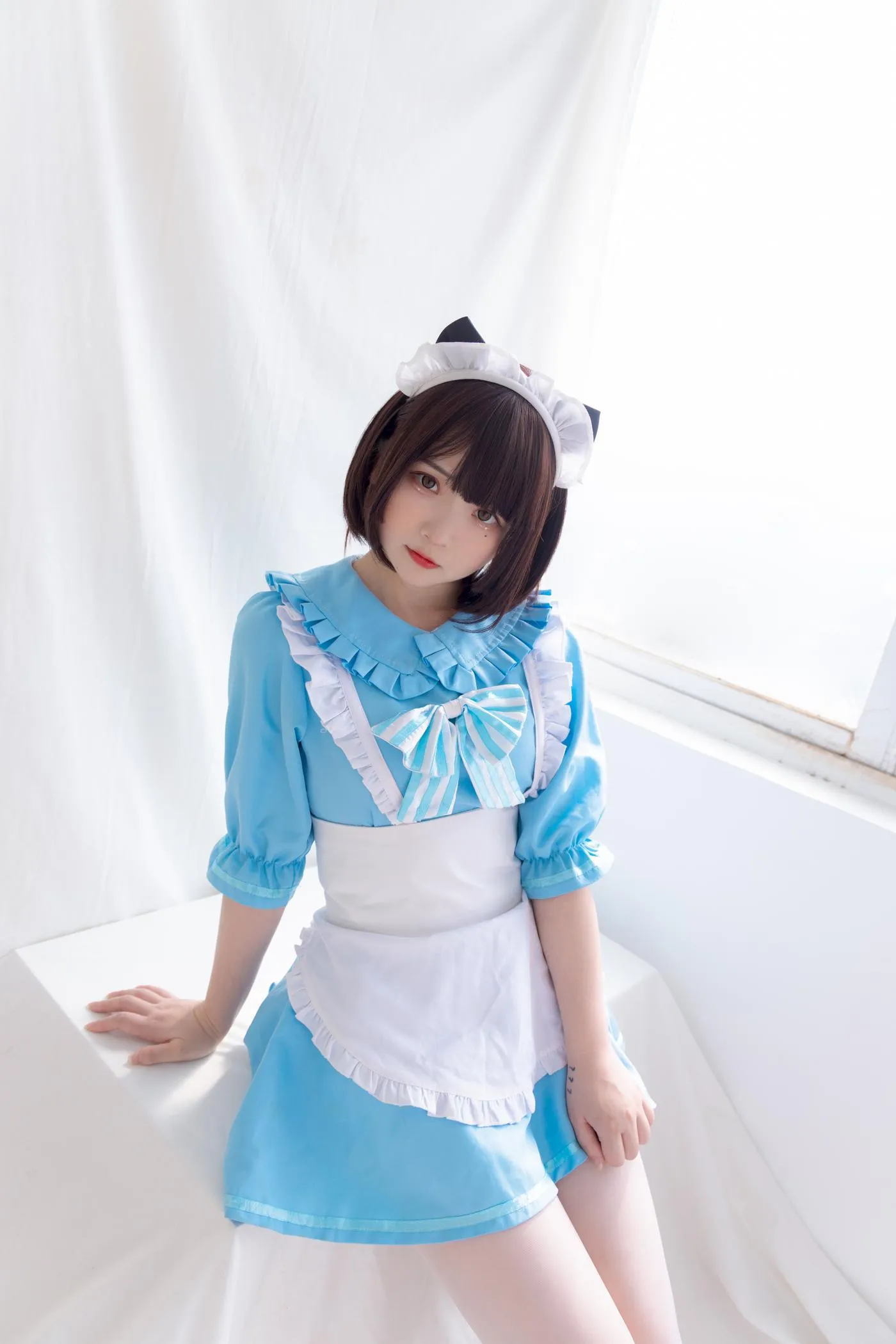 古川kagura – NO.60 -蓝色小猫女仆 [42P]插图8