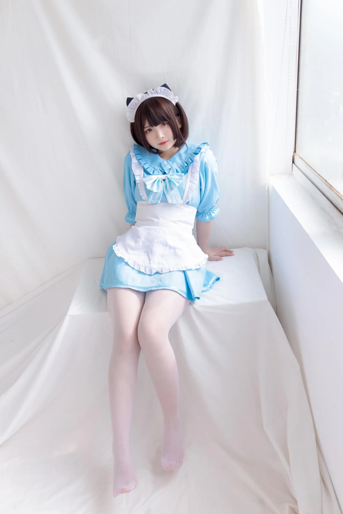 古川kagura – NO.60 -蓝色小猫女仆 [42P]插图9