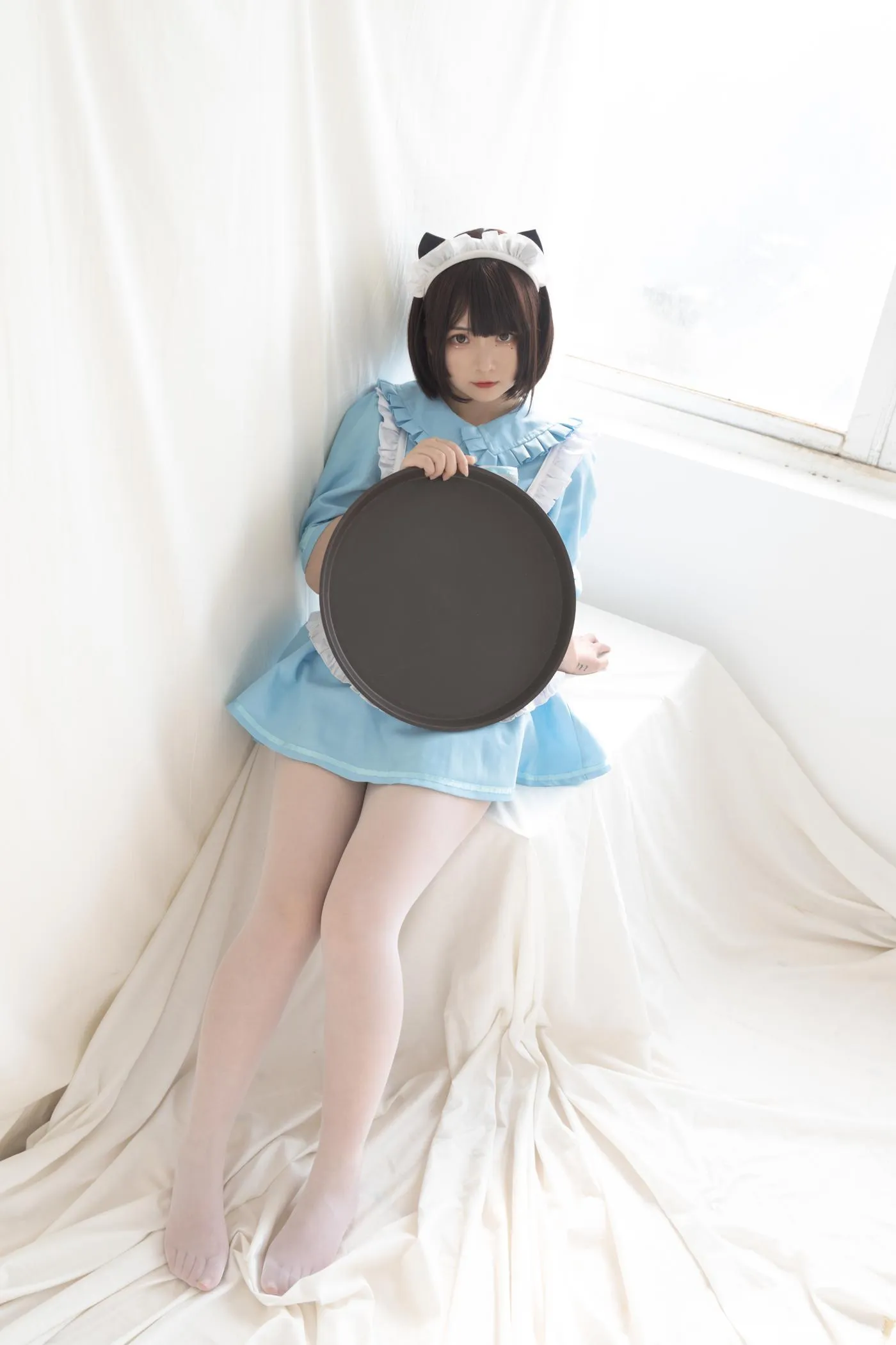 古川kagura – NO.60 -蓝色小猫女仆 [42P]插图4