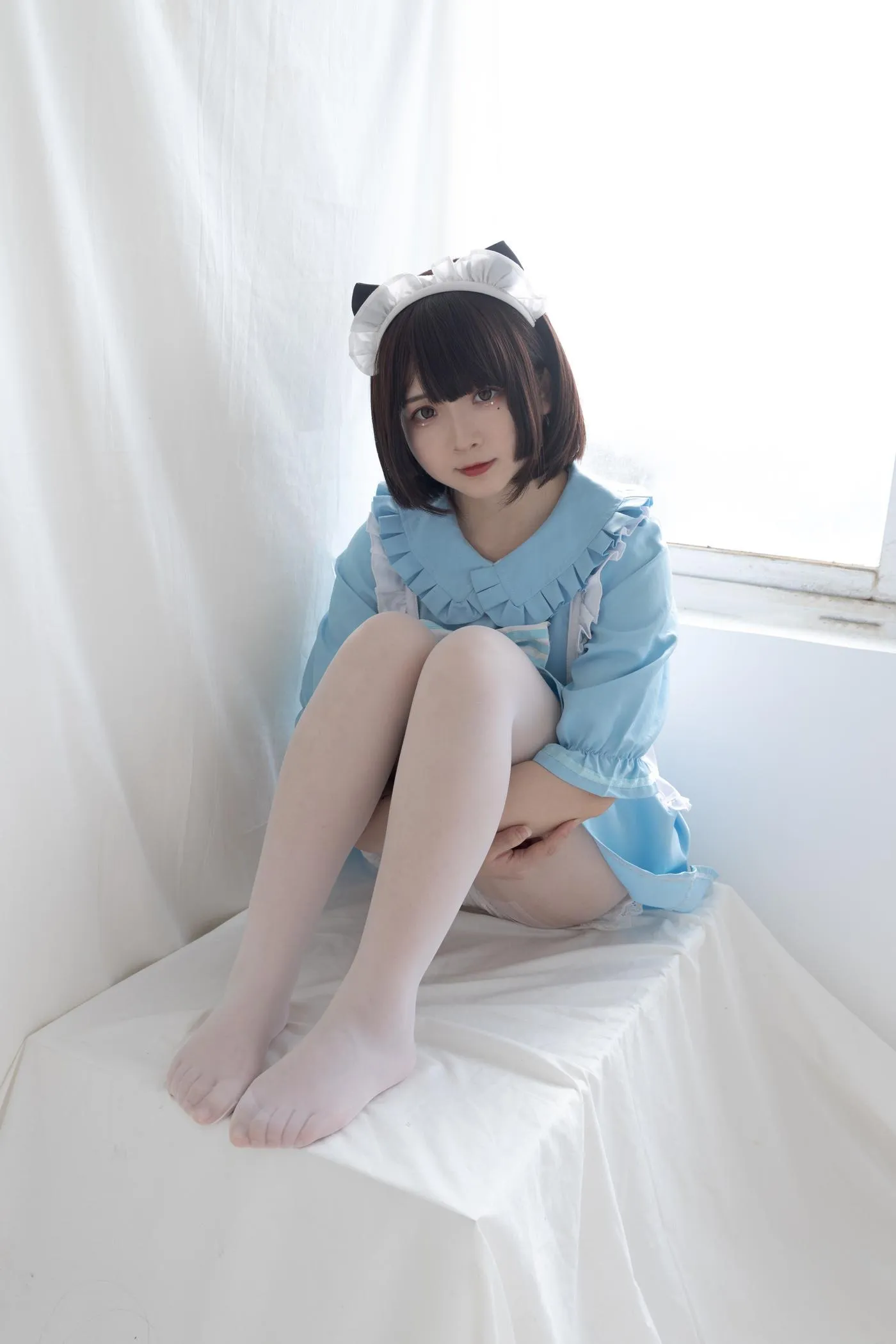 古川kagura – NO.60 -蓝色小猫女仆 [42P]插图8