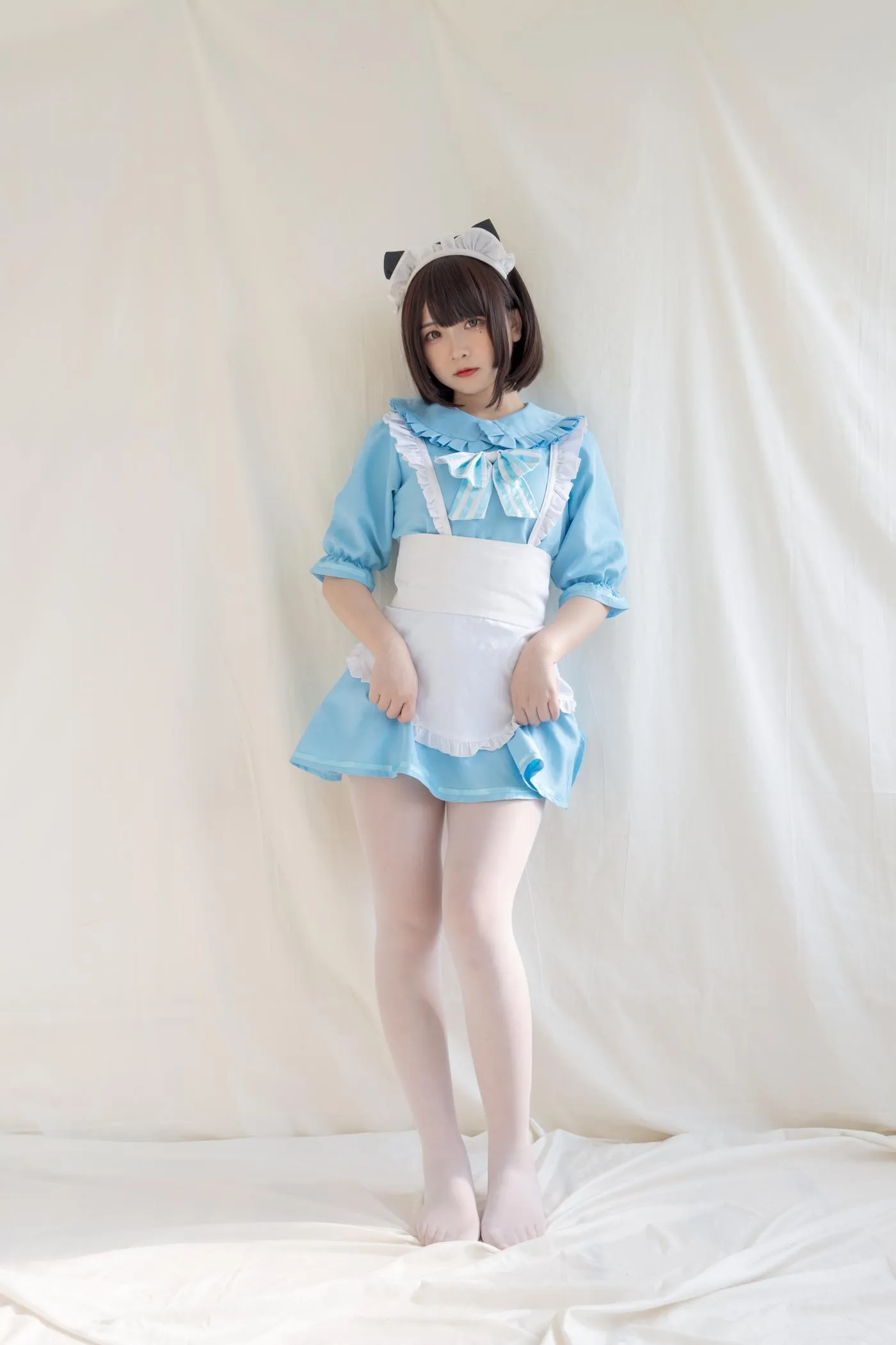 古川kagura – NO.60 -蓝色小猫女仆 [42P]插图6