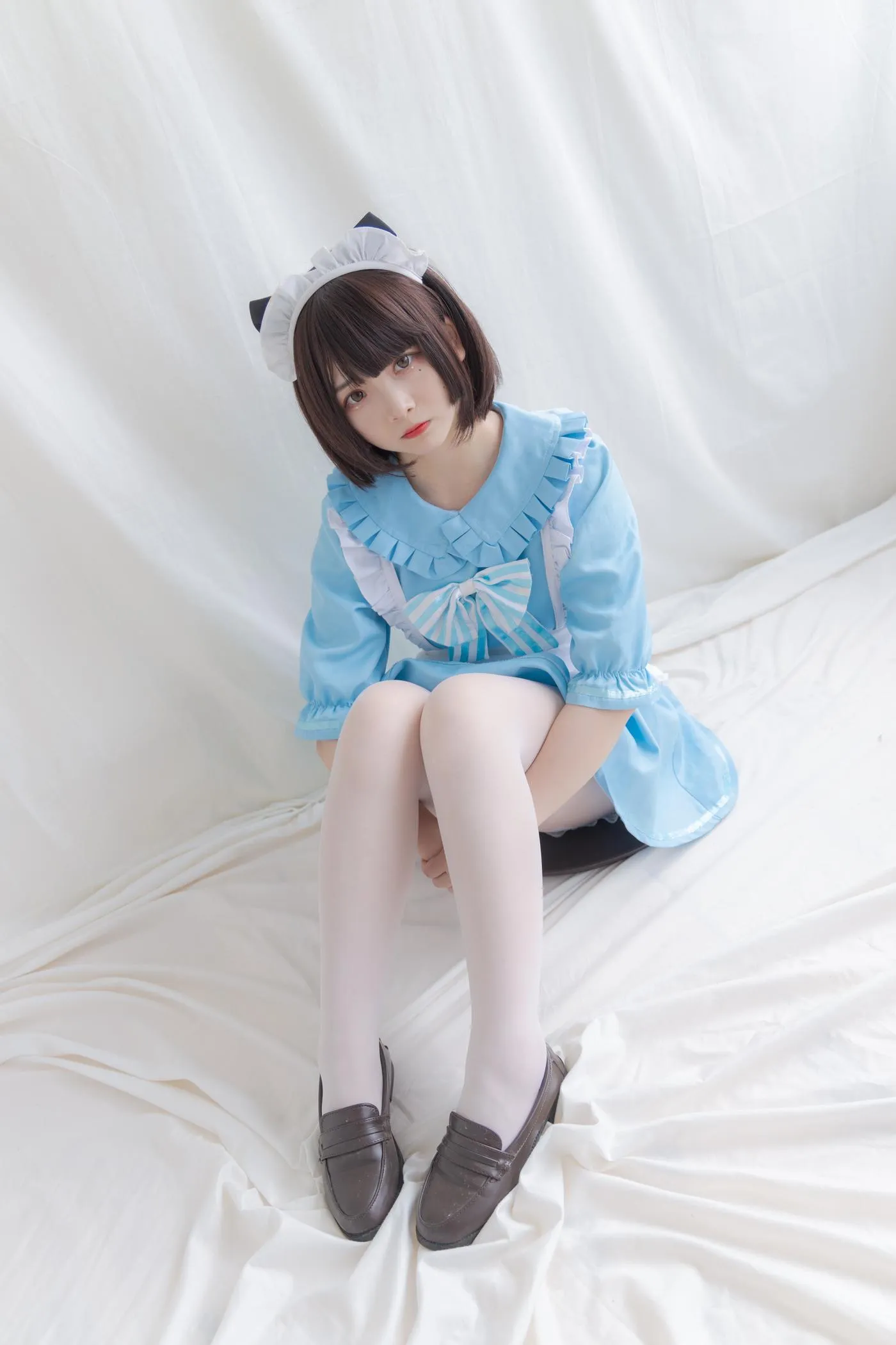 古川kagura – NO.60 -蓝色小猫女仆 [42P]插图7