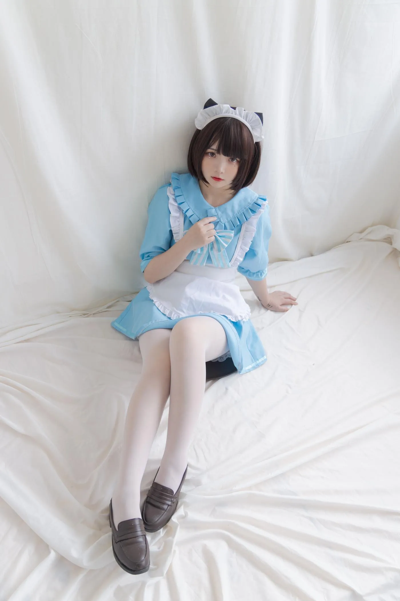 古川kagura – NO.60 -蓝色小猫女仆 [42P]插图9