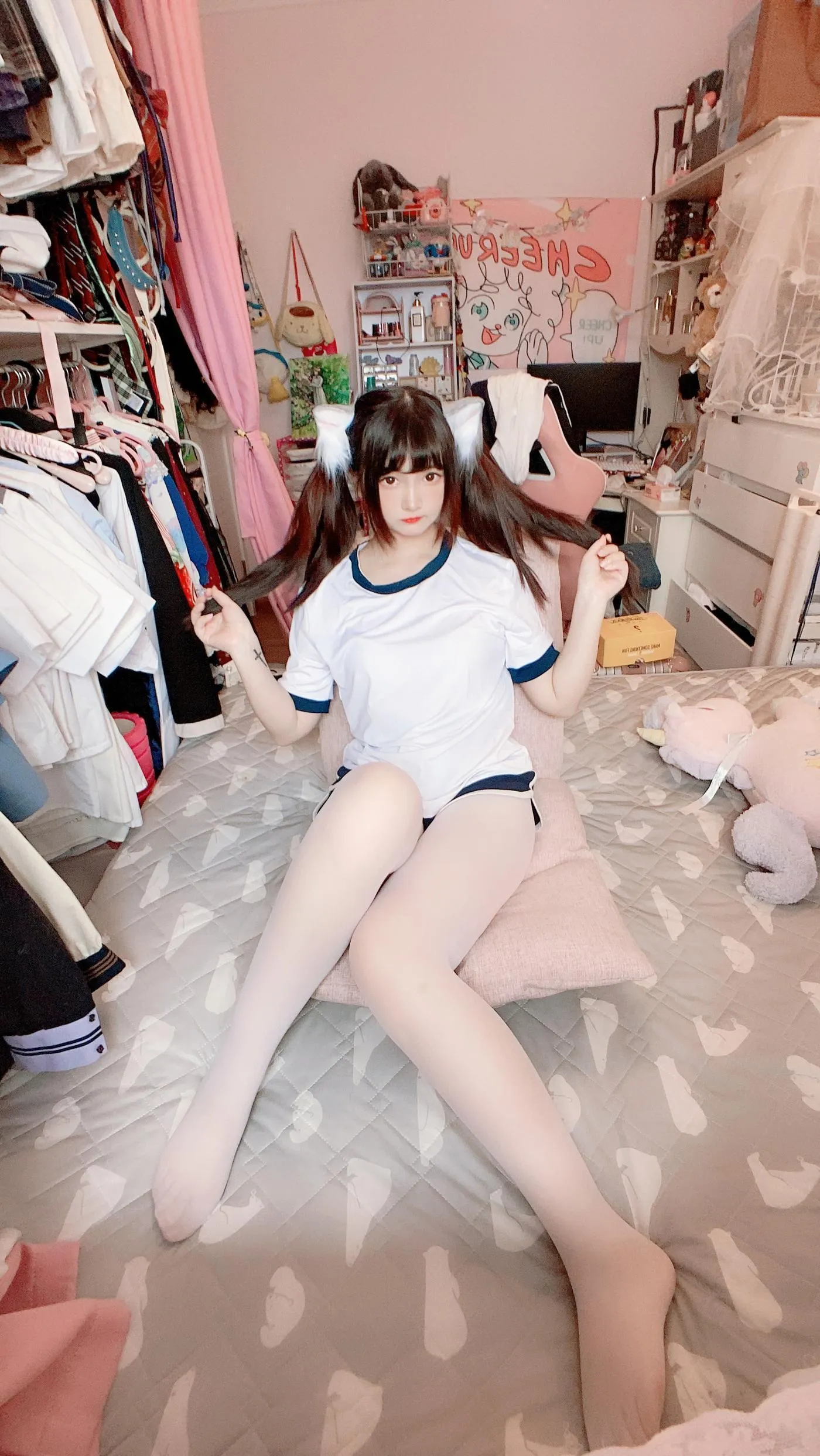 古川kagura – NO.61 白丝体操运动服 [43P]插图6