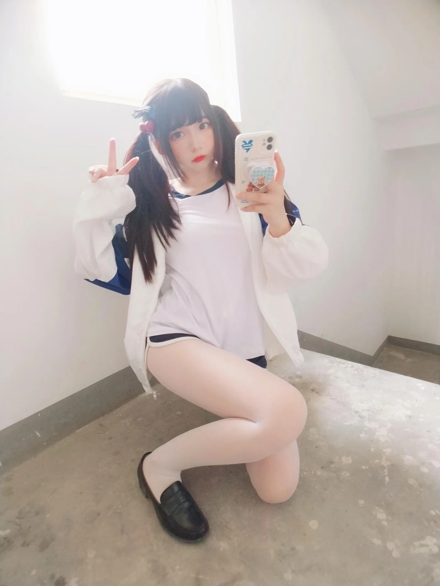 古川kagura – NO.61 白丝体操运动服 [43P]插图