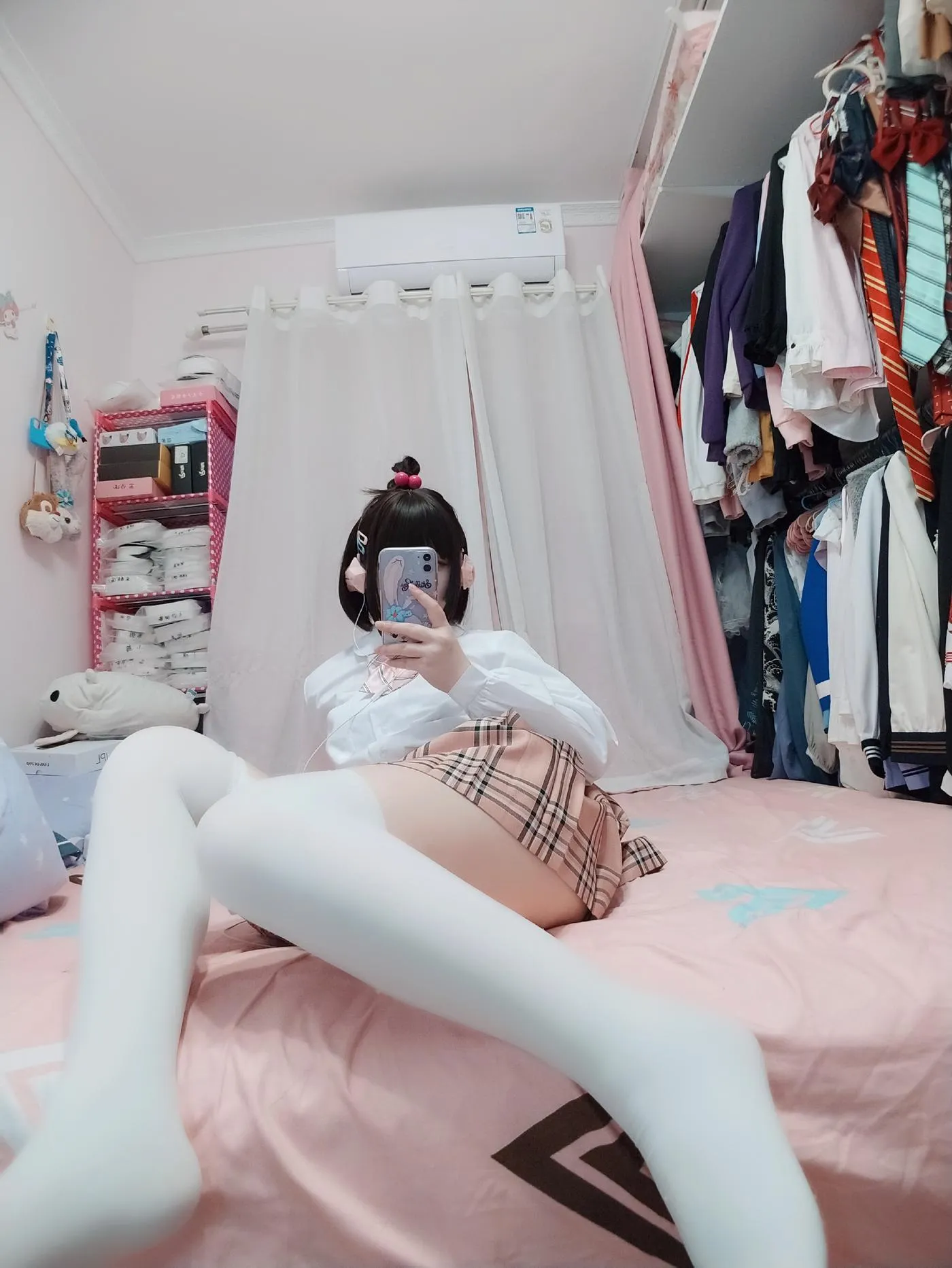 古川kagura – NO.65 白丝JK [41P]插图4